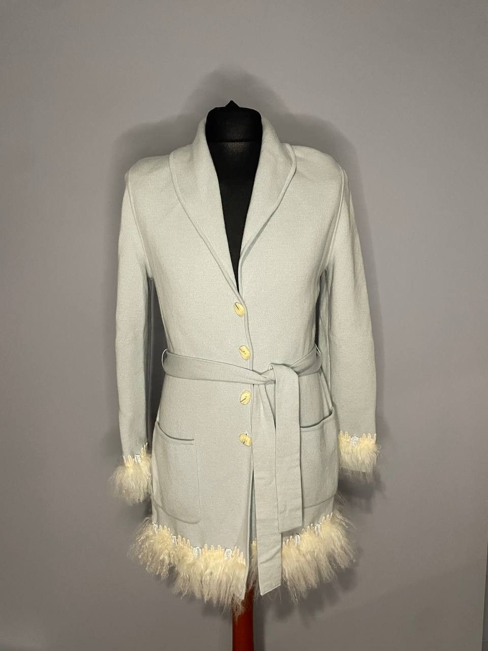 Escada Escada wool and cashmere cardigan Size S / US 4 / IT 40 - 1 Thumbnail