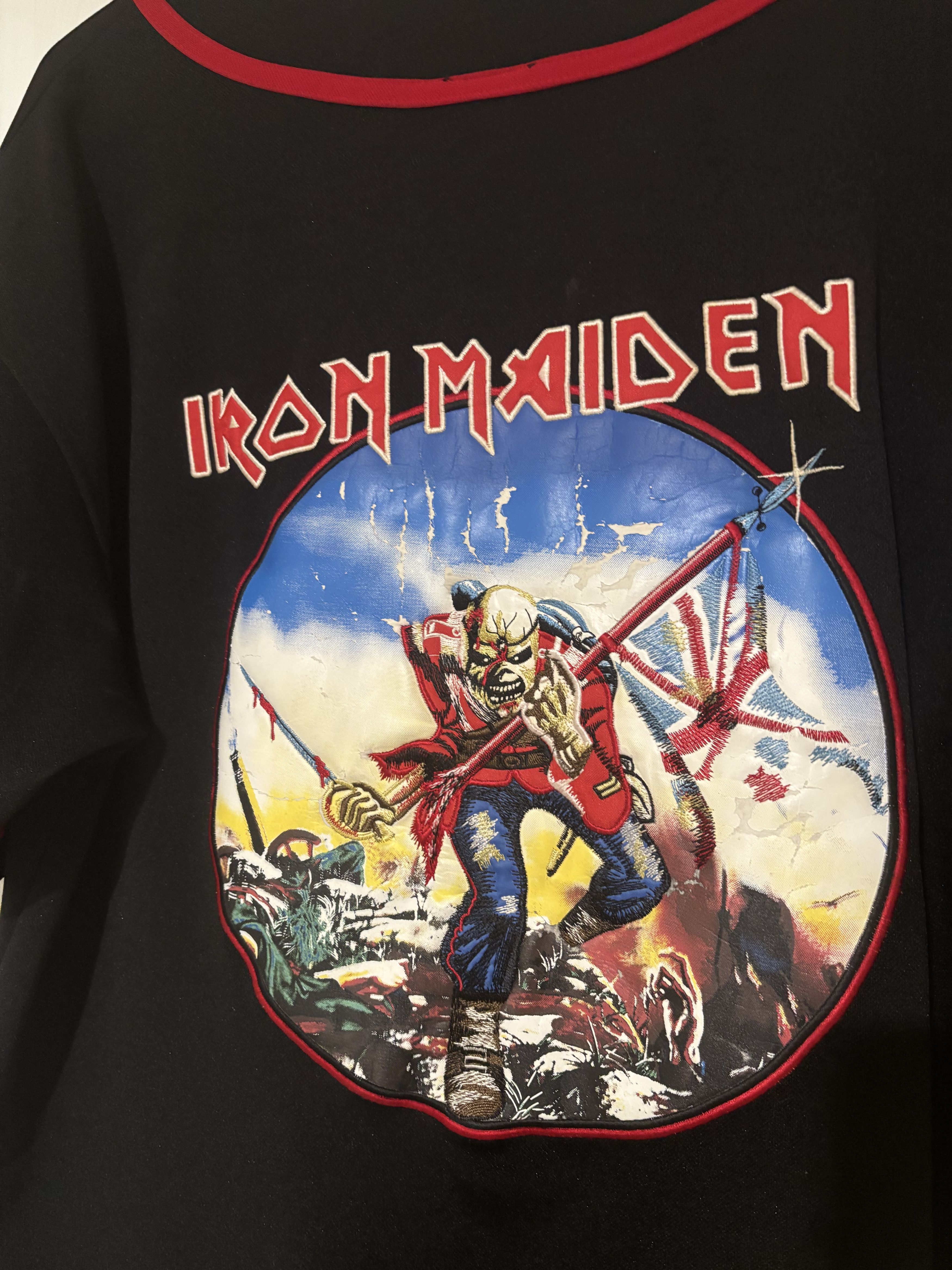 Bravado × Iron Maiden Iron Maiden THE TROOPER Baseball Jersey Button up Size US L / EU 52-54 / 3 - 5 Thumbnail