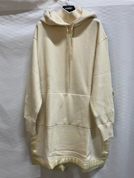Jil Sander o1loc1c1224 Hoodie in Off White Size M / US 6-8 / IT 42-44 - 1 Preview