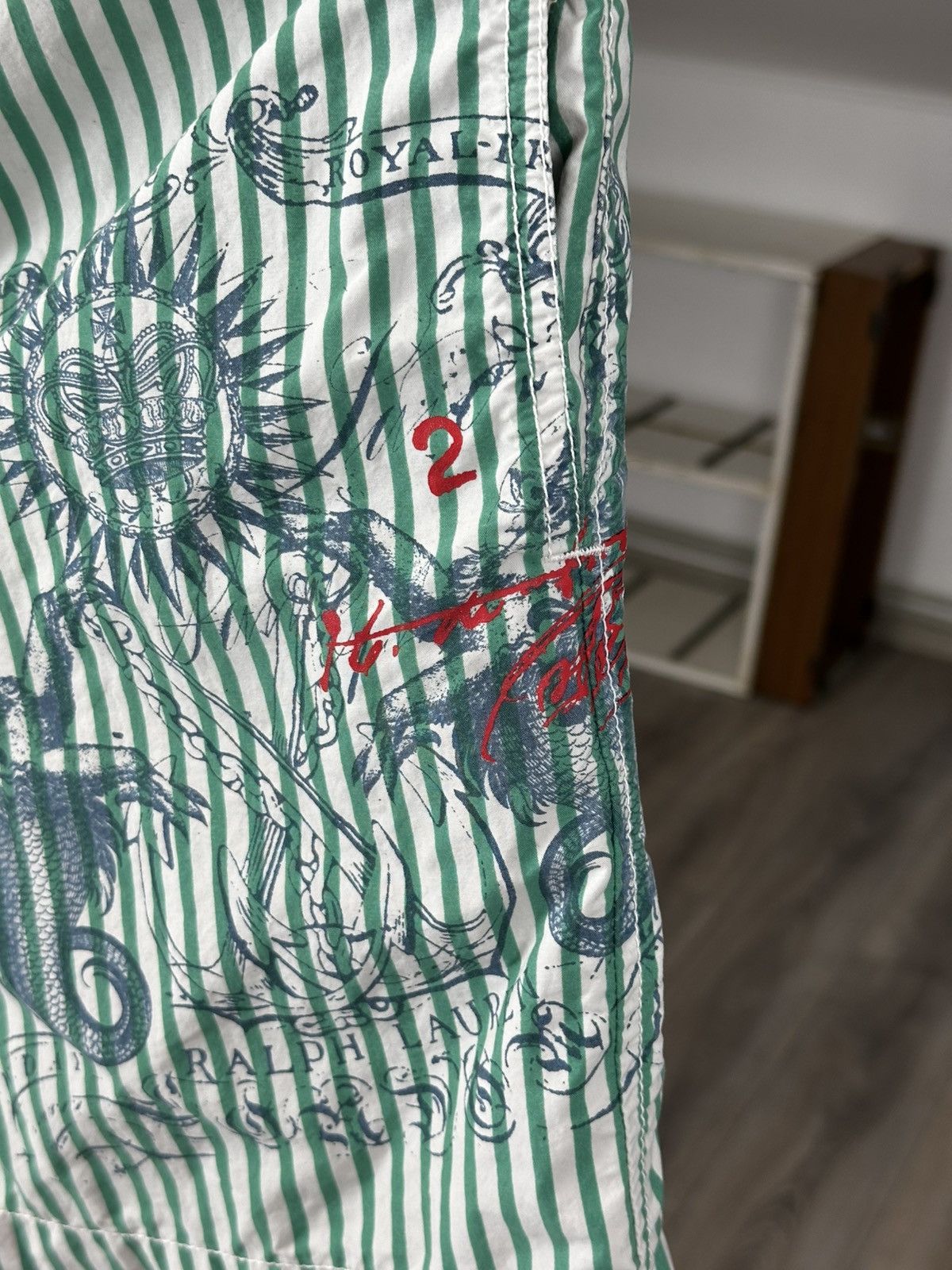 Polo Ralph Lauren Vintage Polo Ralph Lauren Shorts Swim Japan Size US 32 / EU 48 - 5 Thumbnail