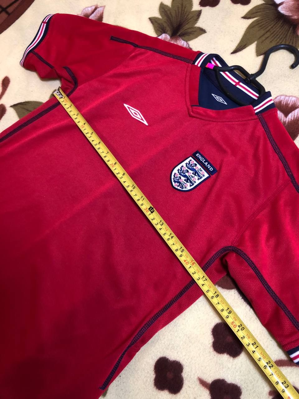 Umbro England football shirt 2002-2004 Double Sided Jersey Umbro Size US XS / EU 42 / 0 - 10 Thumbnail