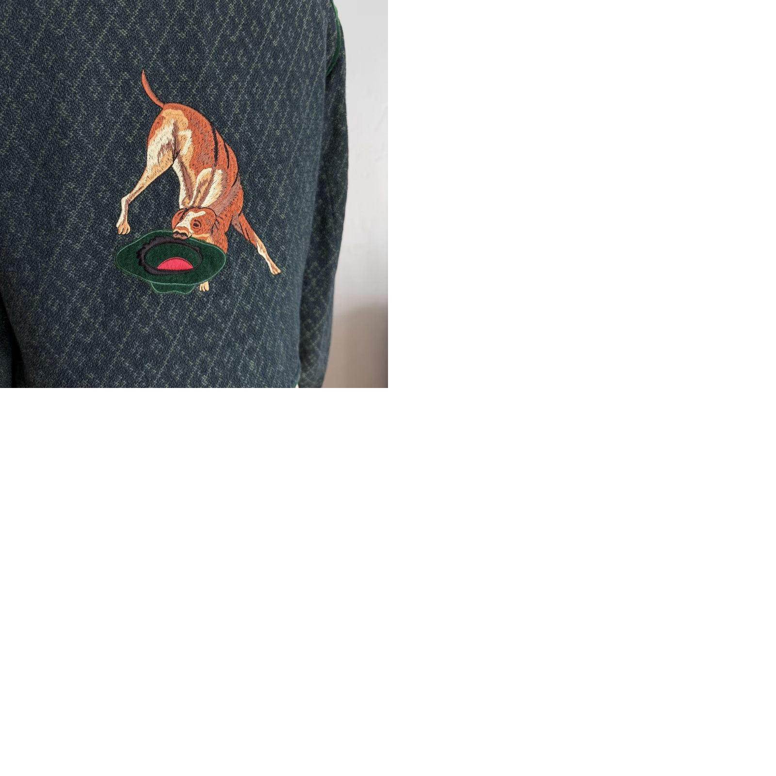 Sperry VINTAGE Perry Wool Trachten Tyrol Jacket Embroidered Dog Green Bavarian M Jacket Women's M Green Dog Embroidered Jacket Size M / US 6-8 / IT 42-44 - 9 Thumbnail