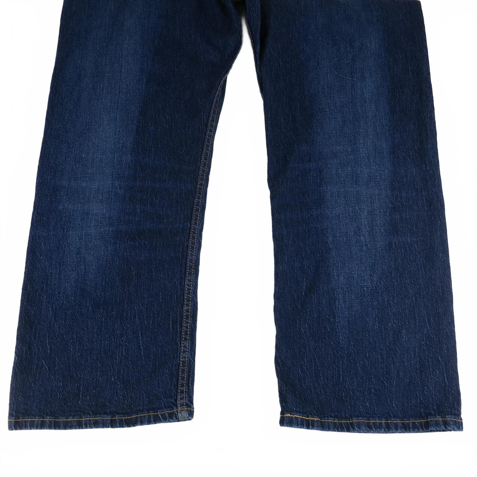 Other Levi's 505 Men's Classic Fit Blue Denim Jeans 46x28 Size US 44 / EU 60 - 6 Thumbnail