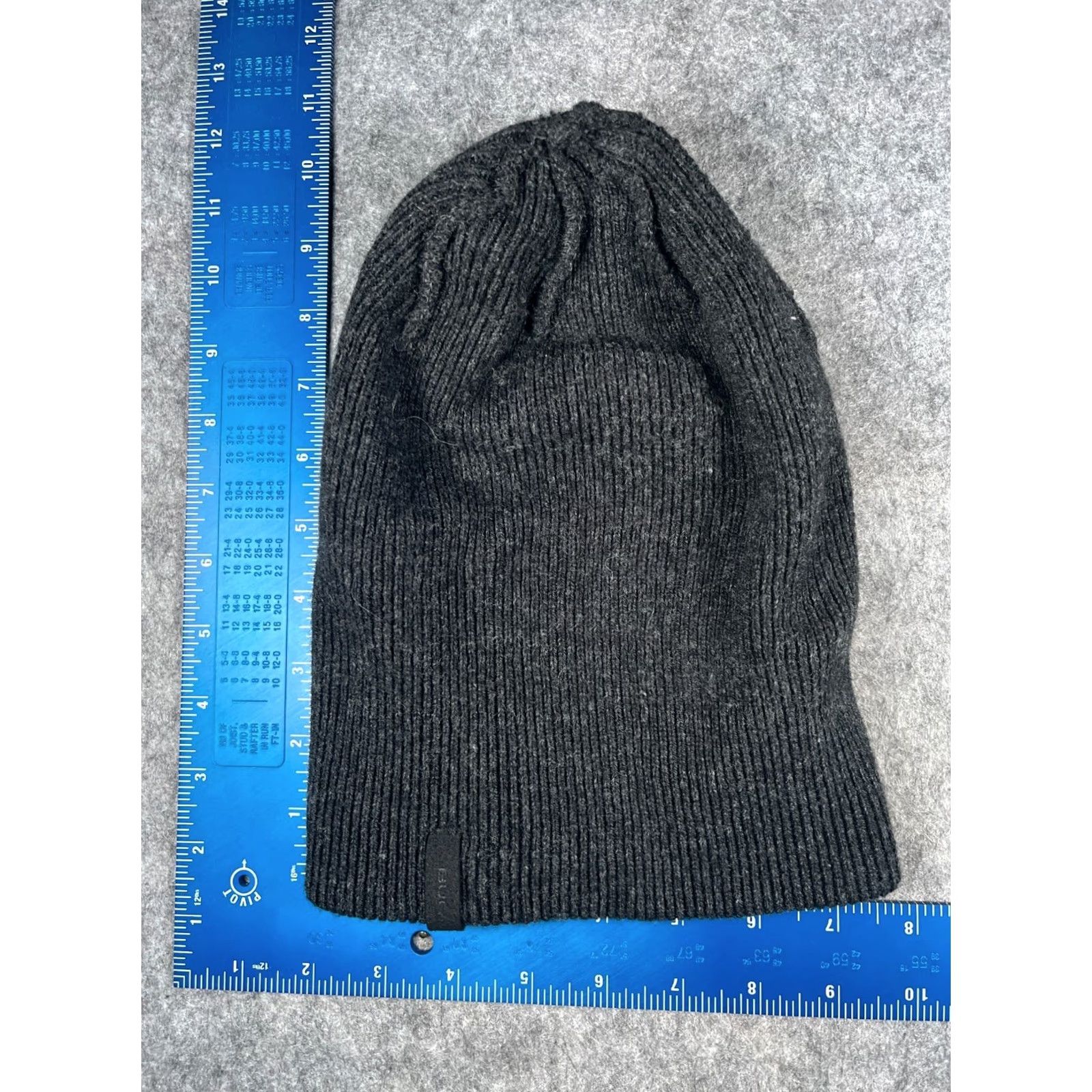Vintage Bula Beanie Toque Unisex Adults One Size Dark Gray Knit Wool Blend Ski Outdoor Hats Size ONE SIZE - 5 Thumbnail