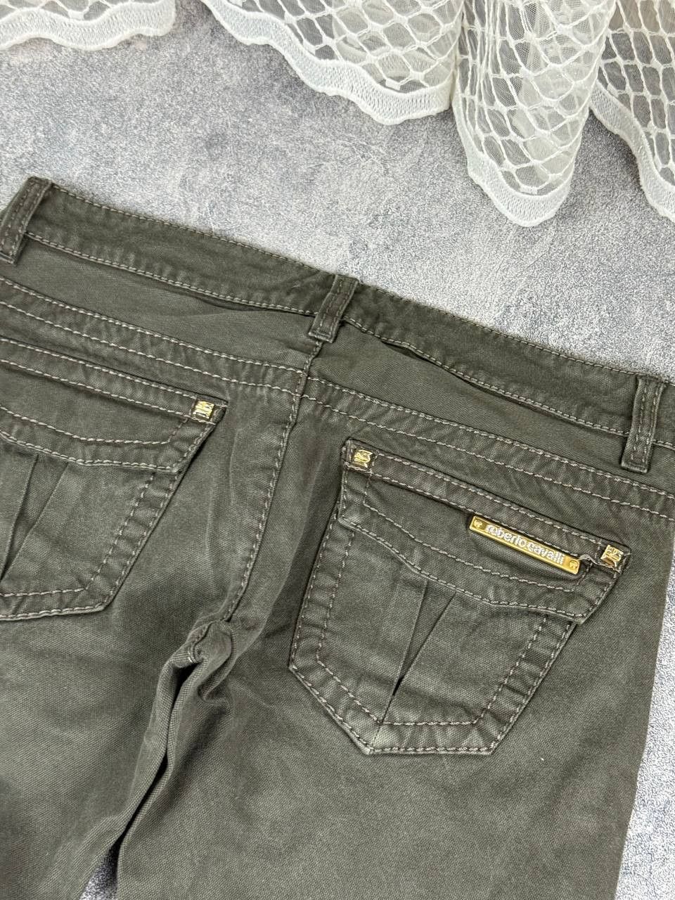 Roberto Cavalli Roberto Cavalli coquette core flared y2k distressed jeans Size 27" / US 4 / IT 40 - 15 Thumbnail