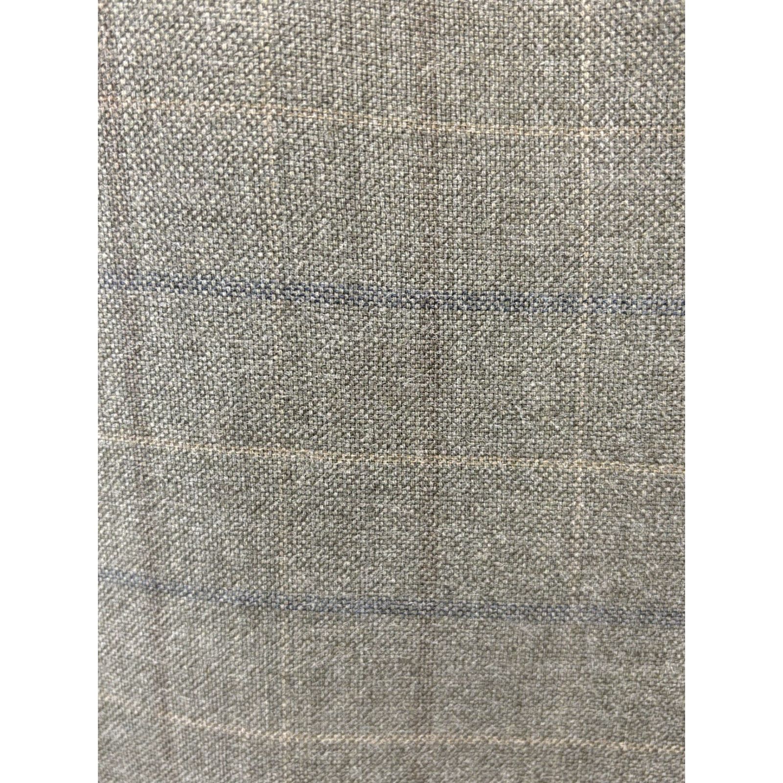 Jos. A. Bank JOS. A. BANK Reserve Sport Coat Blazer Mens Regular 46R Brown Plaid Silk Wool Classic Tailored Size 46R - 6 Thumbnail