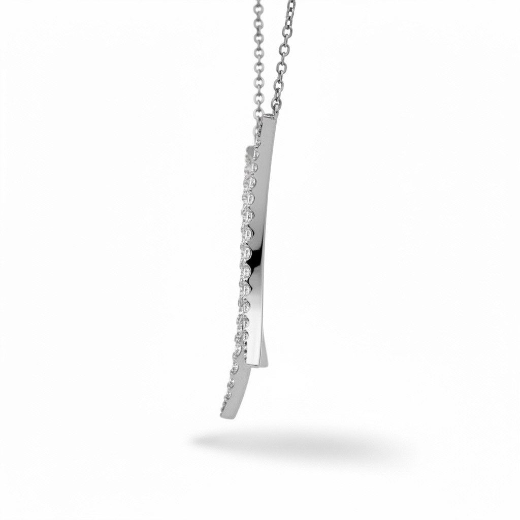 Giani Bernini Giani Bernini Sterling Silver Cubic Zirconia Drop Necklace Size ONE SIZE - 3 Thumbnail
