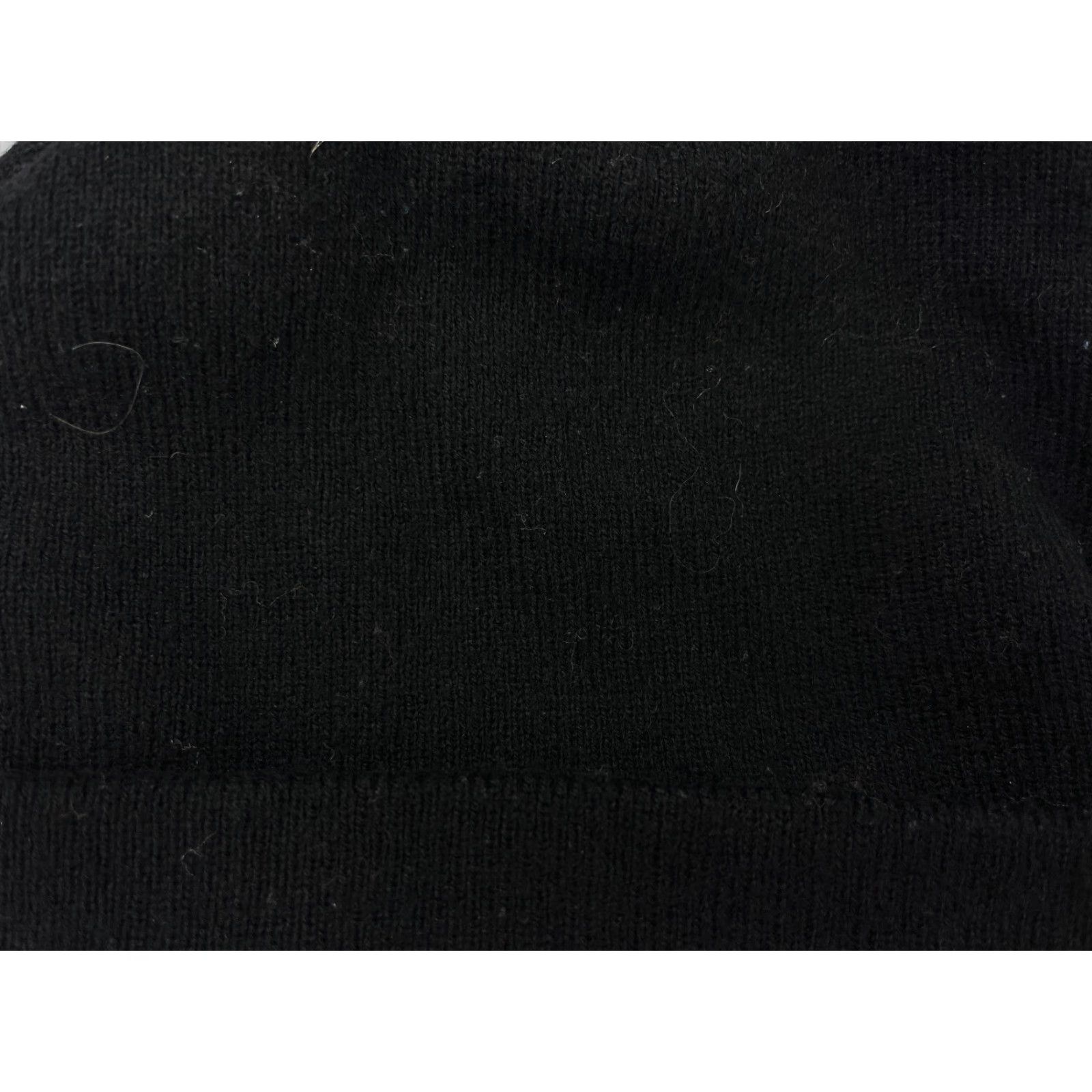 Vintage KNIT Beanie Adult One Size Black Knit Acrylic Beanie Winter Ski Surf Skate Hat Mens Size ONE SIZE - 2 Thumbnail