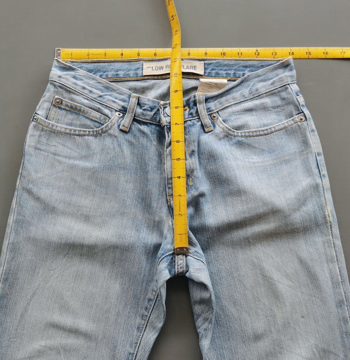 Vintage Flare Bootcut Washed Blue Vintage Gap Jeans Size US 28 / EU 44 - 8 Thumbnail