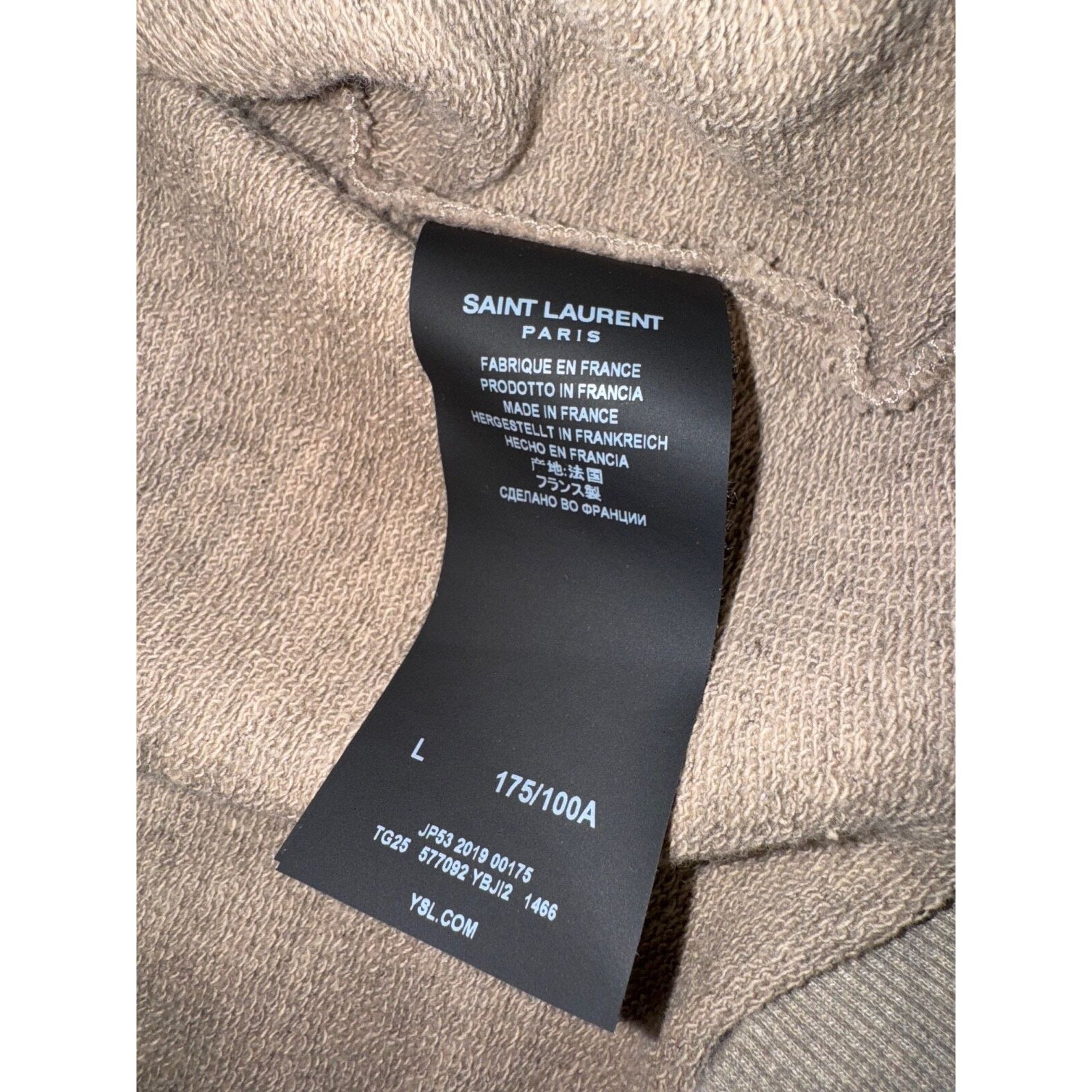 Yves Saint Laurent Saint Laurent Stars Archive Logo Hoodie Sweatshirt L Large Size US L / EU 52-54 / 3 - 14 Thumbnail