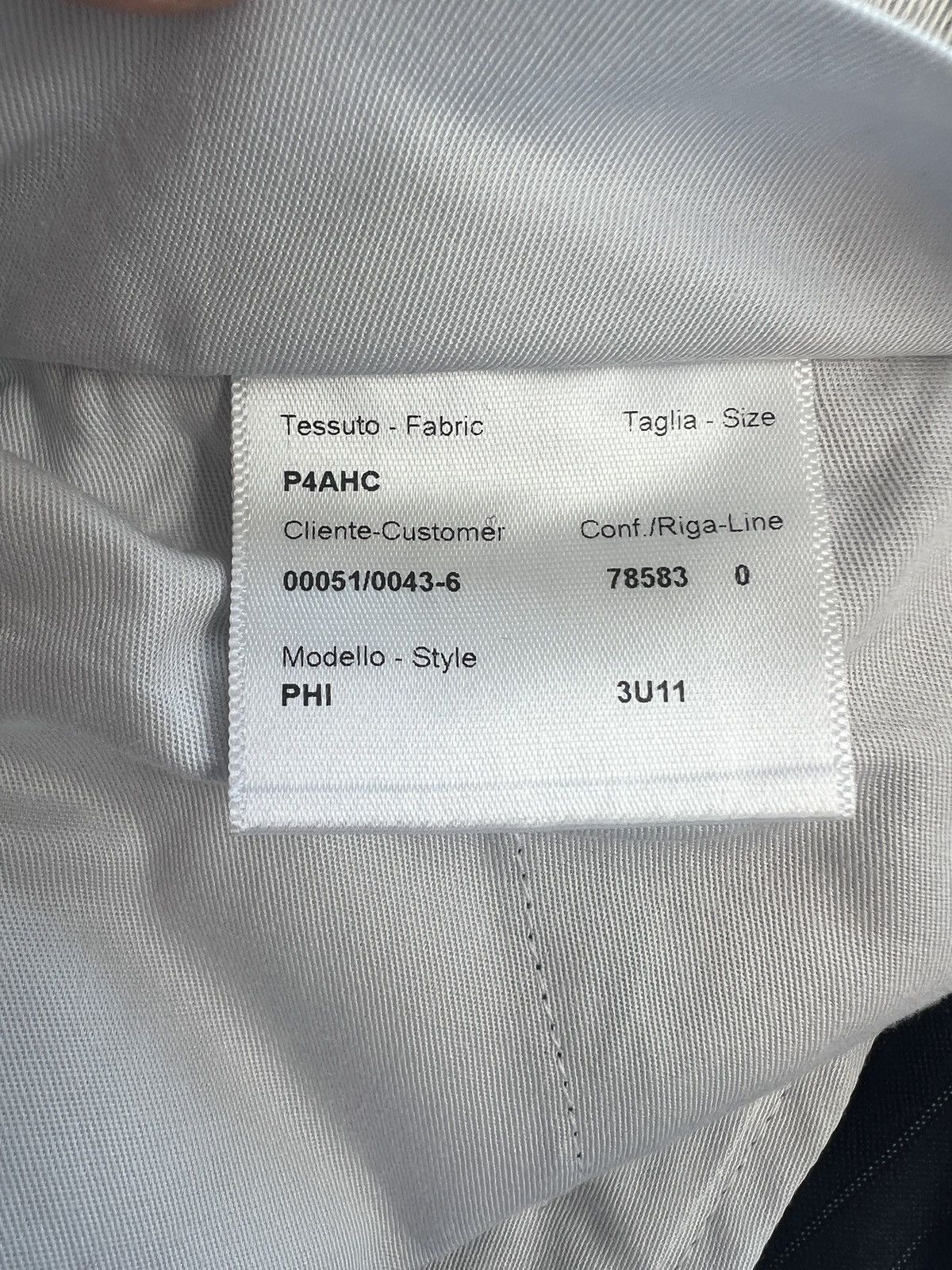 Brioni Brioni NM COLOSSE Suit –Navy Tonal Pinstripe – Wool & Silk Size 42R - 16 Thumbnail