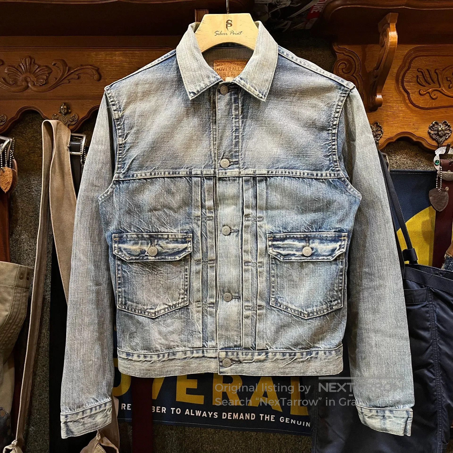 RRL Ralph Lauren rrl denim jacket by ralph lauren. Size US S / EU 44-46 / 1 - 1 Thumbnail