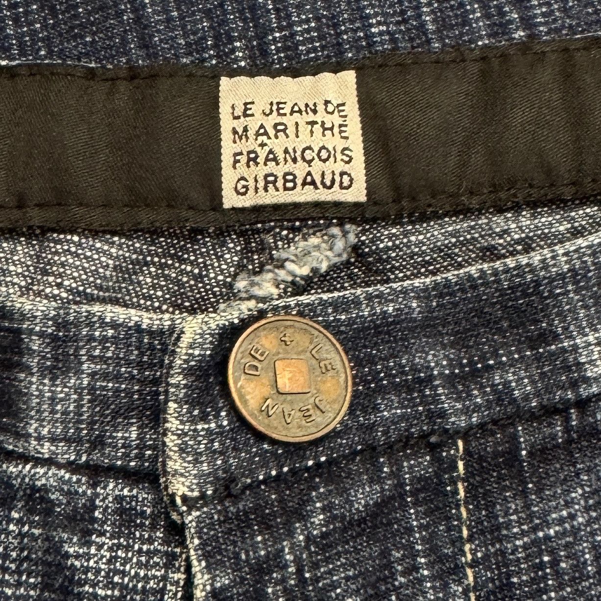 Marithe + Francois Girbaud Vintage Le Jean De Marithe + Francois Girbaud Straight Jeans Size 32" / US 10 / IT 46 - 3 Thumbnail