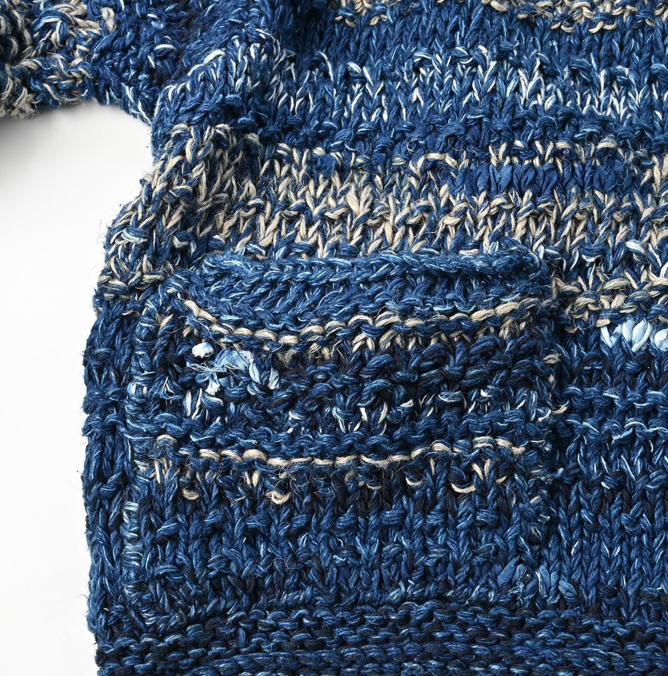 45rpm Ai Indigo Handknit Size US L / EU 52-54 / 3 - 18 Thumbnail