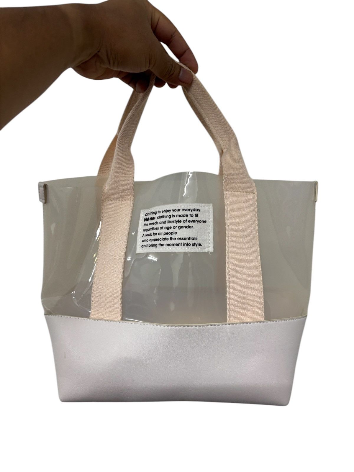 Issey Miyake × Ne-Net Ne-Net - Issey miyake Ne-net transparent tote bag Size ONE SIZE - 1 Thumbnail