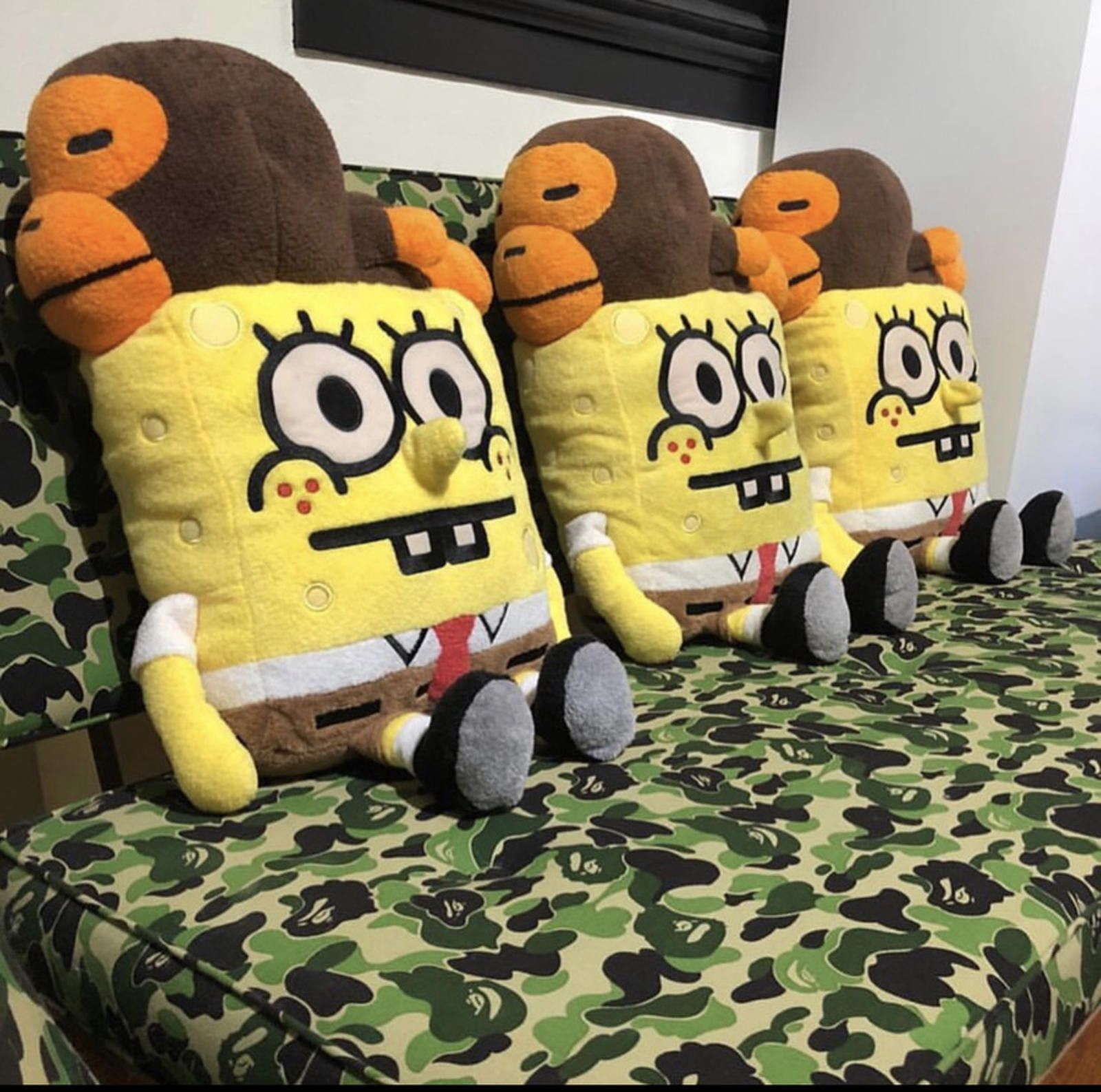 Bape × Nickelodeon BAPE x Baby Milo x Nickelodean SpongeBob SquarePants Plush Size ONE SIZE - 11 Thumbnail