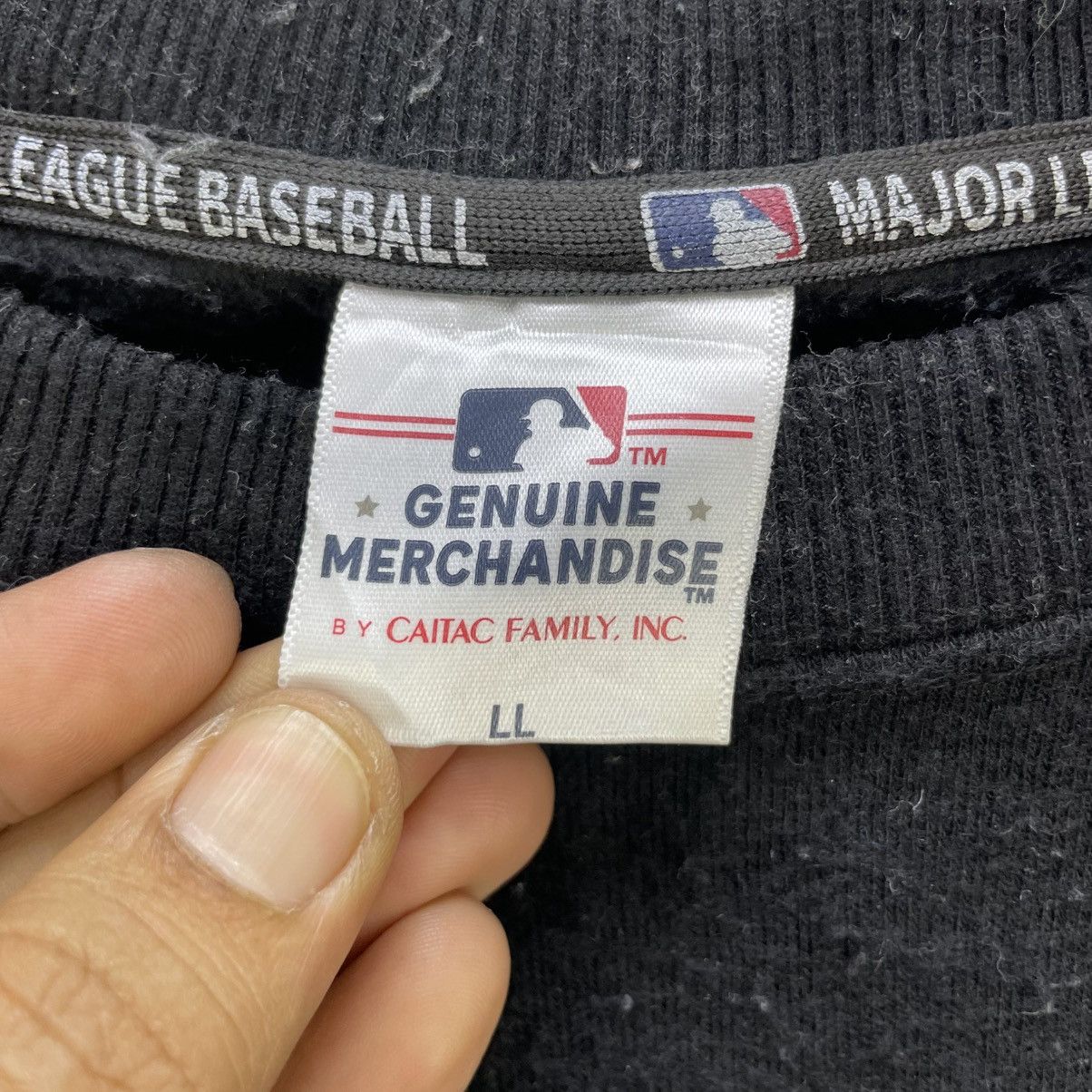 MLB 💥Vintage MLB New York Logo Crewneck Sweatshirt Size US M / EU 48-50 / 2 - 5 Thumbnail
