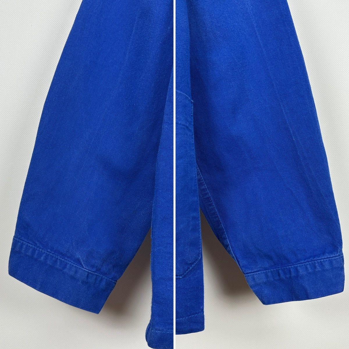 Le Laboureur 80s Vintage Lutteurs French Workwear Sanfor Chore Jacket Size US M / EU 48-50 / 2 - 8 Thumbnail