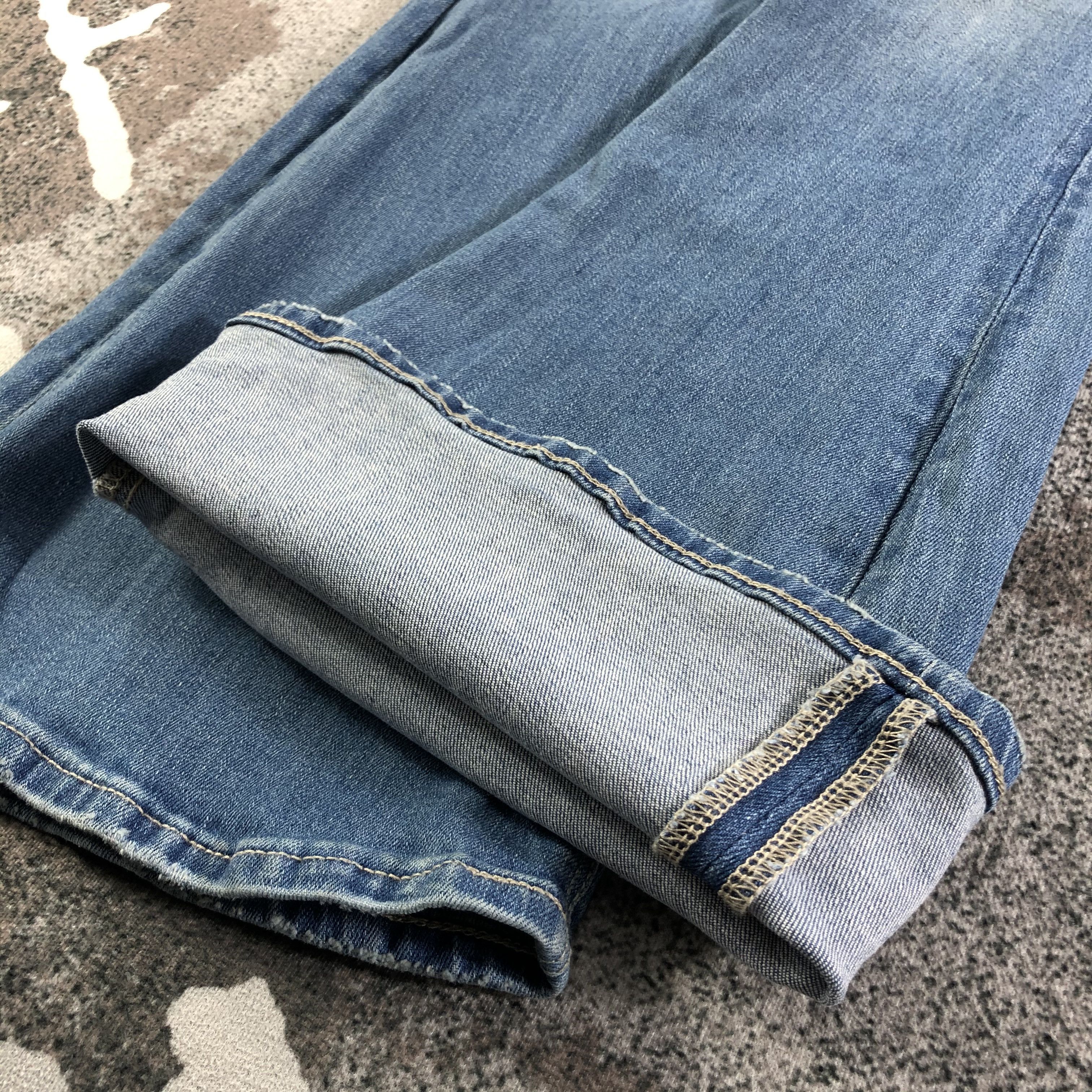 Japanese Brand Gyda Jeans Distressed Flare Denim Size US 26 / EU 42 - 7 Thumbnail
