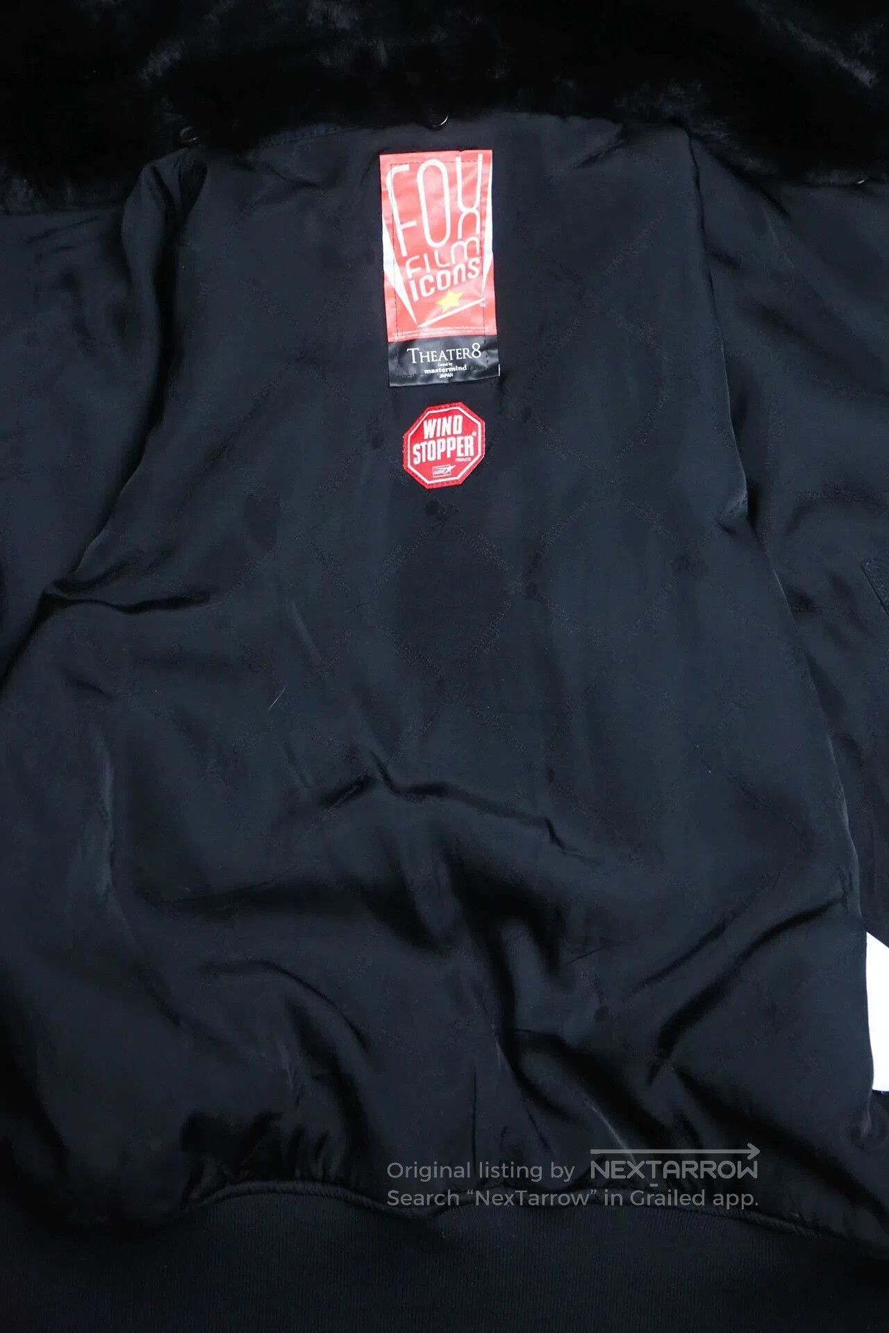 Mastermind Japan Black Marilyn Monroe Print Bomber Jacket. Size US M / EU 48-50 / 2 - 7 Thumbnail