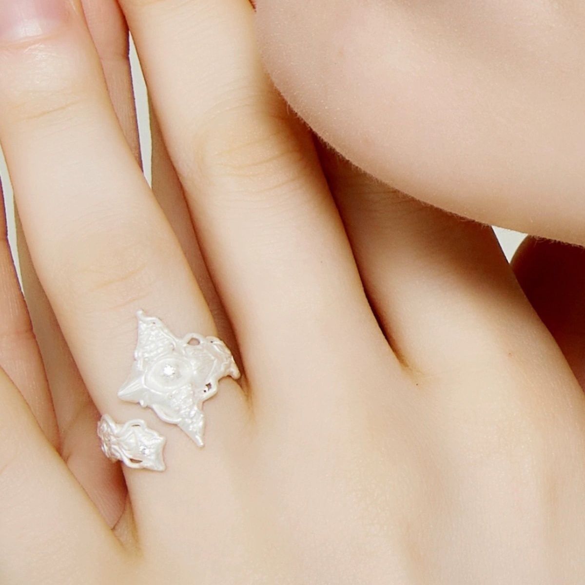 Jewelry Dark Jewelry Rings Open Size Chrome Ring (Size 7-13) Size ONE SIZE - 4 Thumbnail