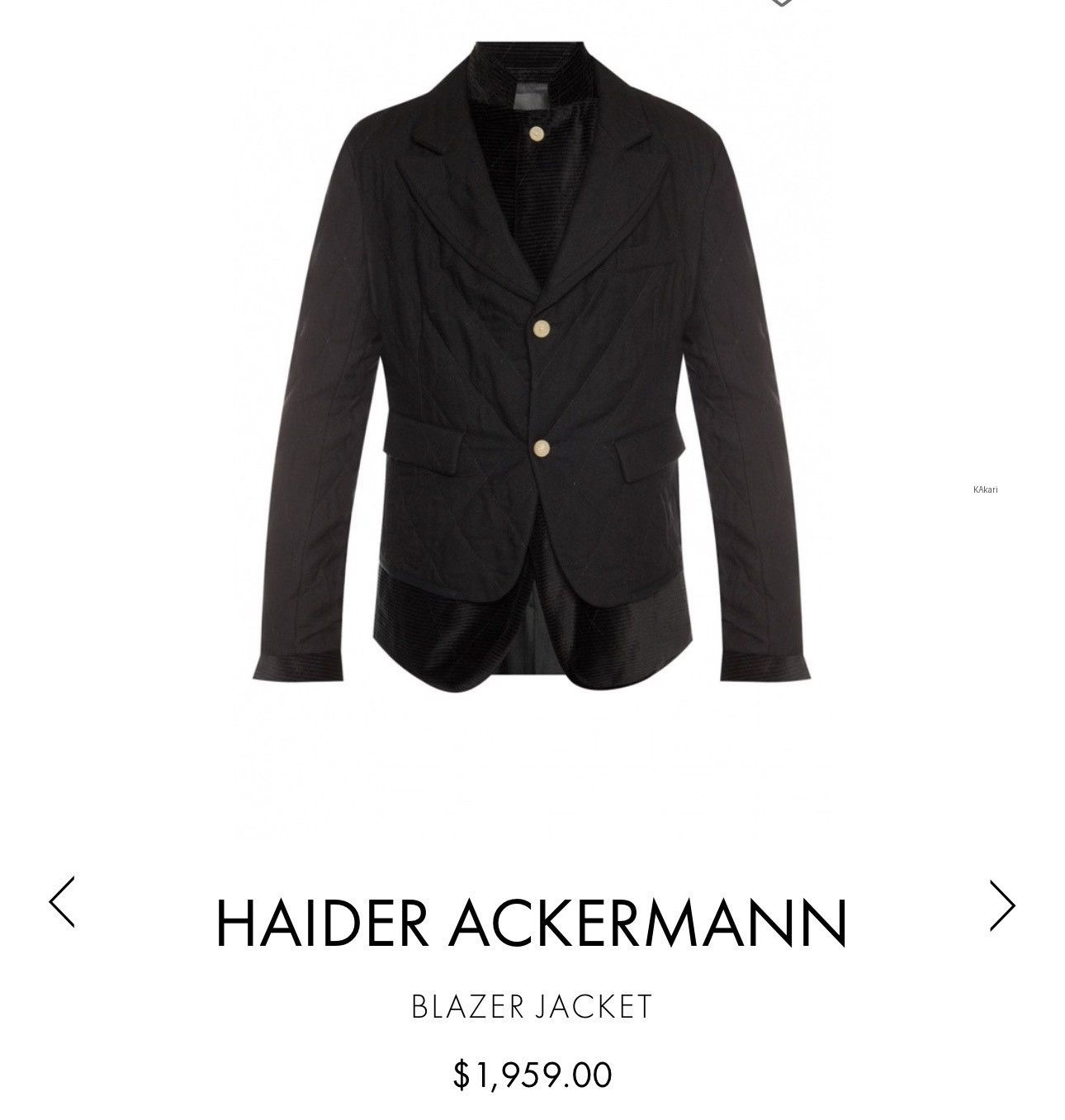 Haider Ackermann Haider Ackermann 2-in-1 Padded Jacket Size US L / EU 52-54 / 3 - 4 Thumbnail