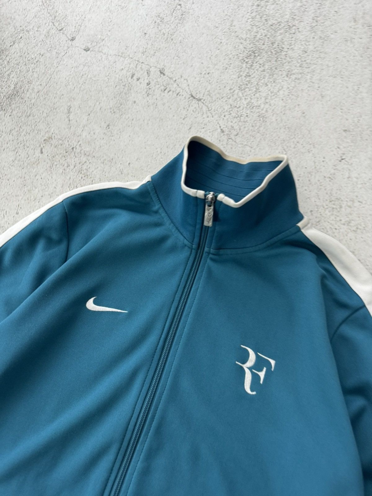 Nike Nike Roger Federer RF 2010 French Open N98 Tennis Jacket Size US L / EU 52-54 / 3 - 6 Thumbnail