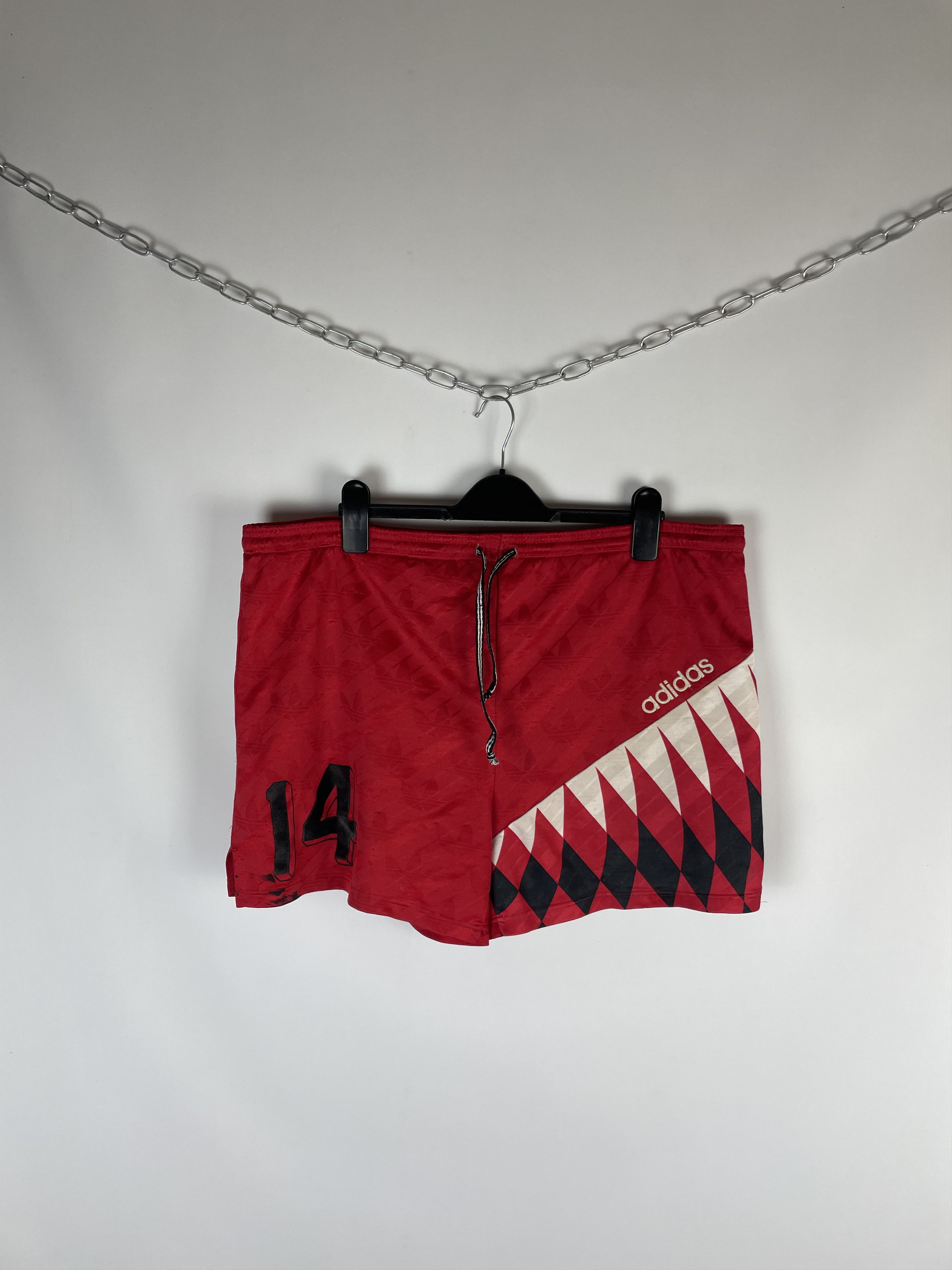Adidas Vintage Adidas Shorts Soccer Footbal 90s Size US 34 / EU 50 - 1 Thumbnail