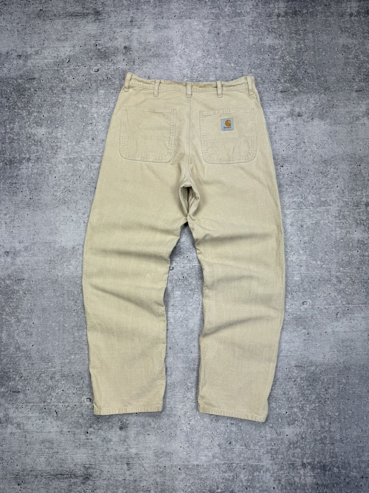 Carhartt × Vintage 💥💥 Vintage Carhartt WIP Simple Pant Distressed Pants Jeans Size US 32 / EU 48 - 1 Thumbnail