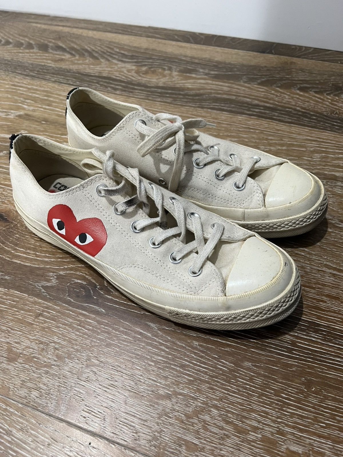 Comme des Garcons Converse x PLAY Comme des Garçons Chuck 70 Size US 8 / EU 41 - 1 Thumbnail