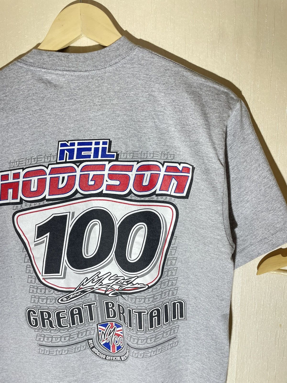 Vintage Neil Hodgson Superbike racing T shirt vintage Size US M / EU 48-50 / 2 - 3 Thumbnail