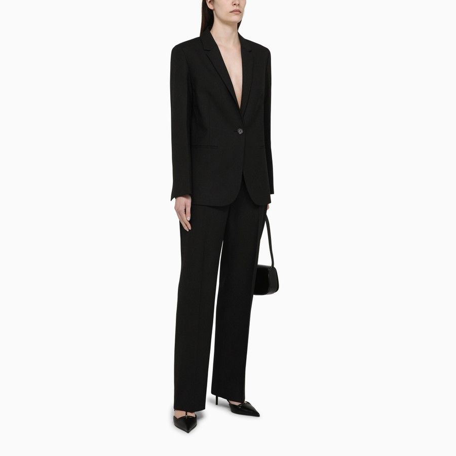 Calvin Klein o1d2blof0824 Single-Breasted Jacket in Black Size S / US 4 / IT 40 - 2 Thumbnail