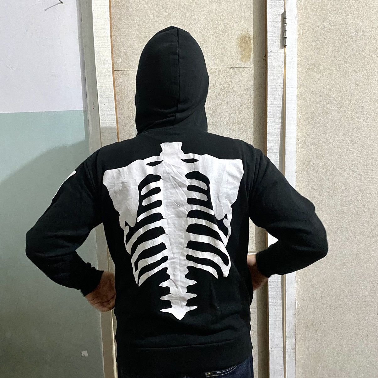 Hysteric Glamour × If Six Was Nine × Japanese Brand SKULL SKELETON FULL ZIP HOODIE Size US L / EU 52-54 / 3 - 2 Thumbnail