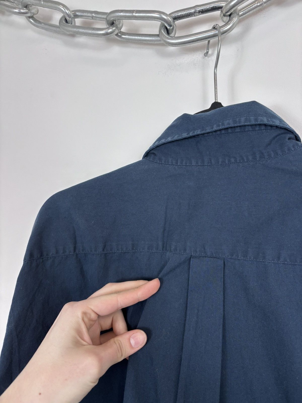 Avirex Vintage Avirex USA Navy Blue Button Up Long Sleeve Shirt Size US XXL / EU 58 / 5 - 21 Thumbnail