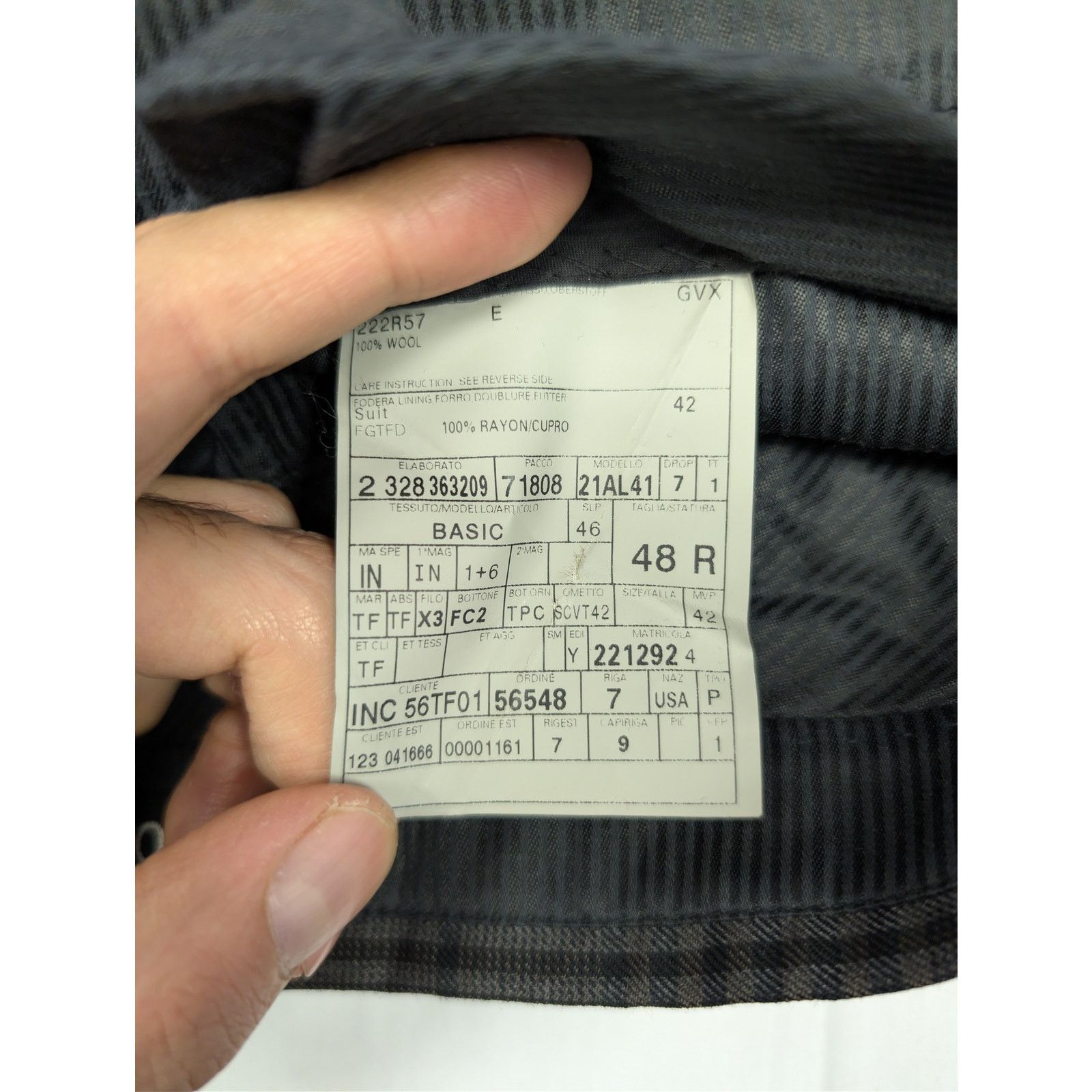 Tom Ford o1rshd1 CC20 Checked Casual Pants in Grey Size US 42 / EU 58 - 17 Thumbnail