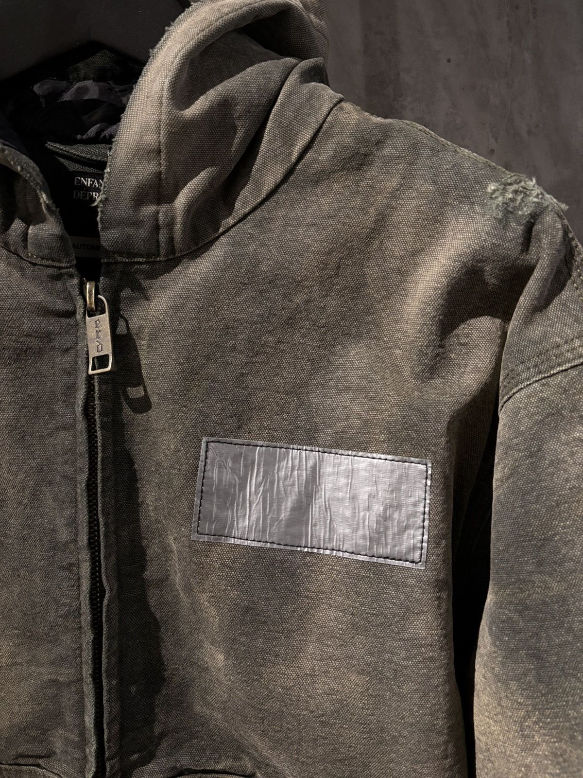 Enfants Riches Deprimes ENFANTS RICHES DEPRIMES WAR STARTED HOODED WORK JACKET Size US L / EU 52-54 / 3 - 4 Thumbnail
