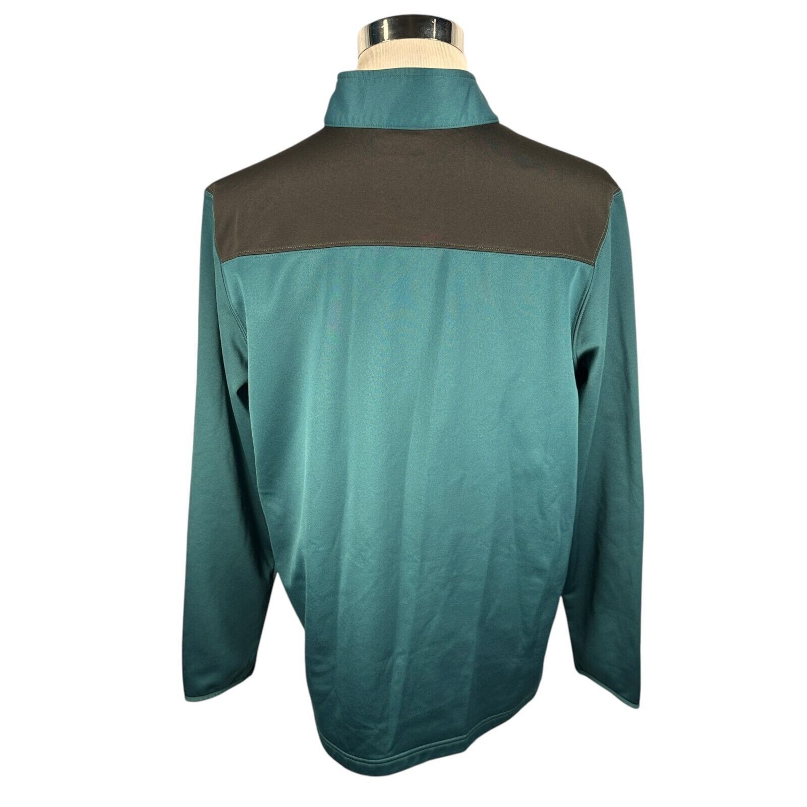 Other Philadelphia Eagles Jacket Men XL Green Long Sleeve 1/4 Zip Size US XL / EU 56 / 4 - 4 Thumbnail