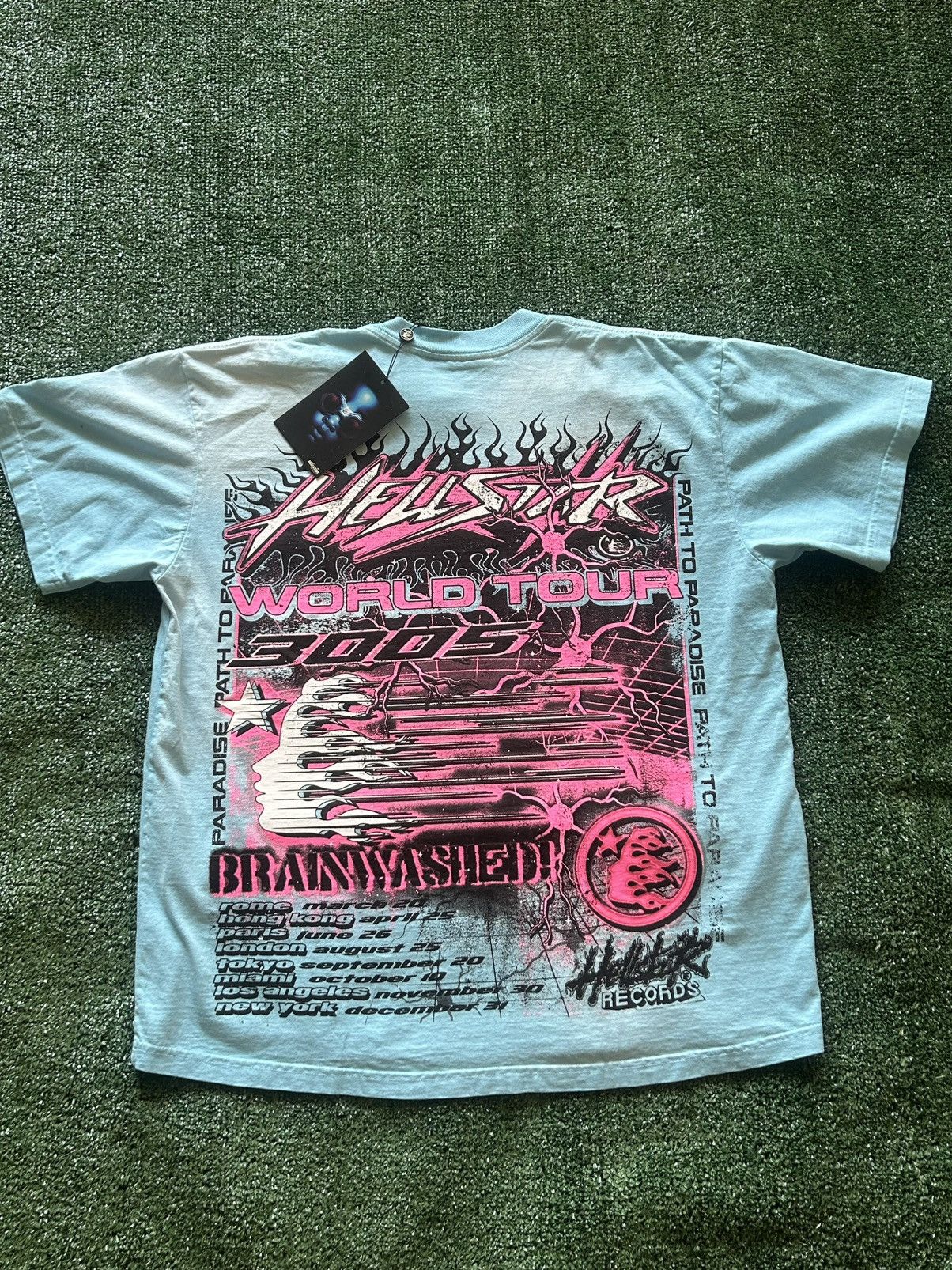 HELLSTAR HELLSTAR⭐️ CAPSULE 10 “NEURON” Tee Sz XL BNWT *RARE* Size US XL / EU 56 / 4 - 8 Thumbnail
