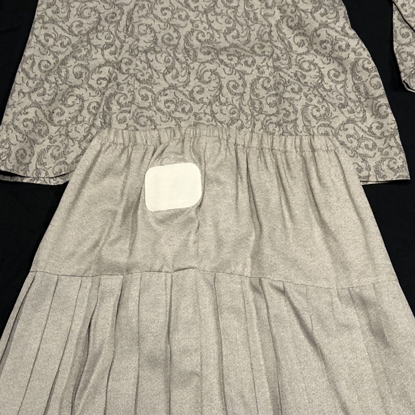 Vintage Lois Snyder Dani Max Skirt Suit 16 Gray 2Piece Set Jacket Long Sleeve Vintage 2 Piece Set Womens Size XXL / US 16-18 / IT 52-54 - 3 Thumbnail