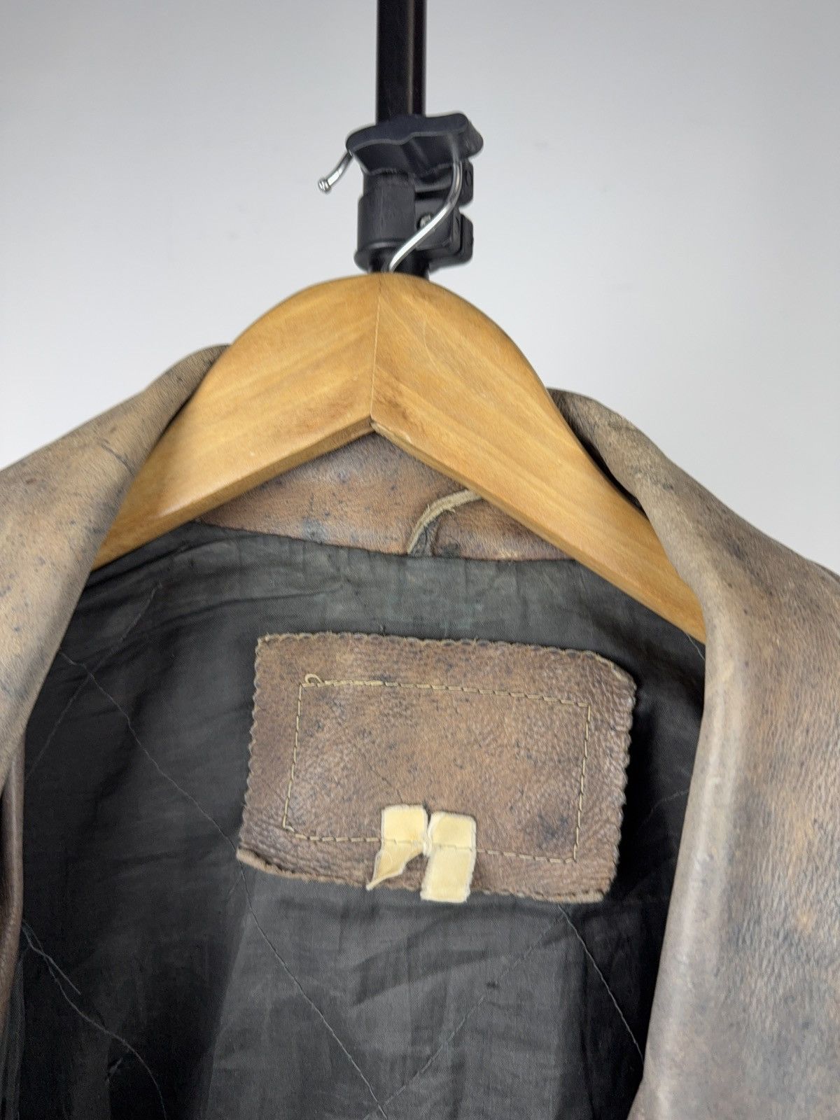 Genuine Leather 90s Retro Heavy Distressed Leather Moto Biker Jacket Vintage Size US XL / EU 56 / 4 - 14 Thumbnail