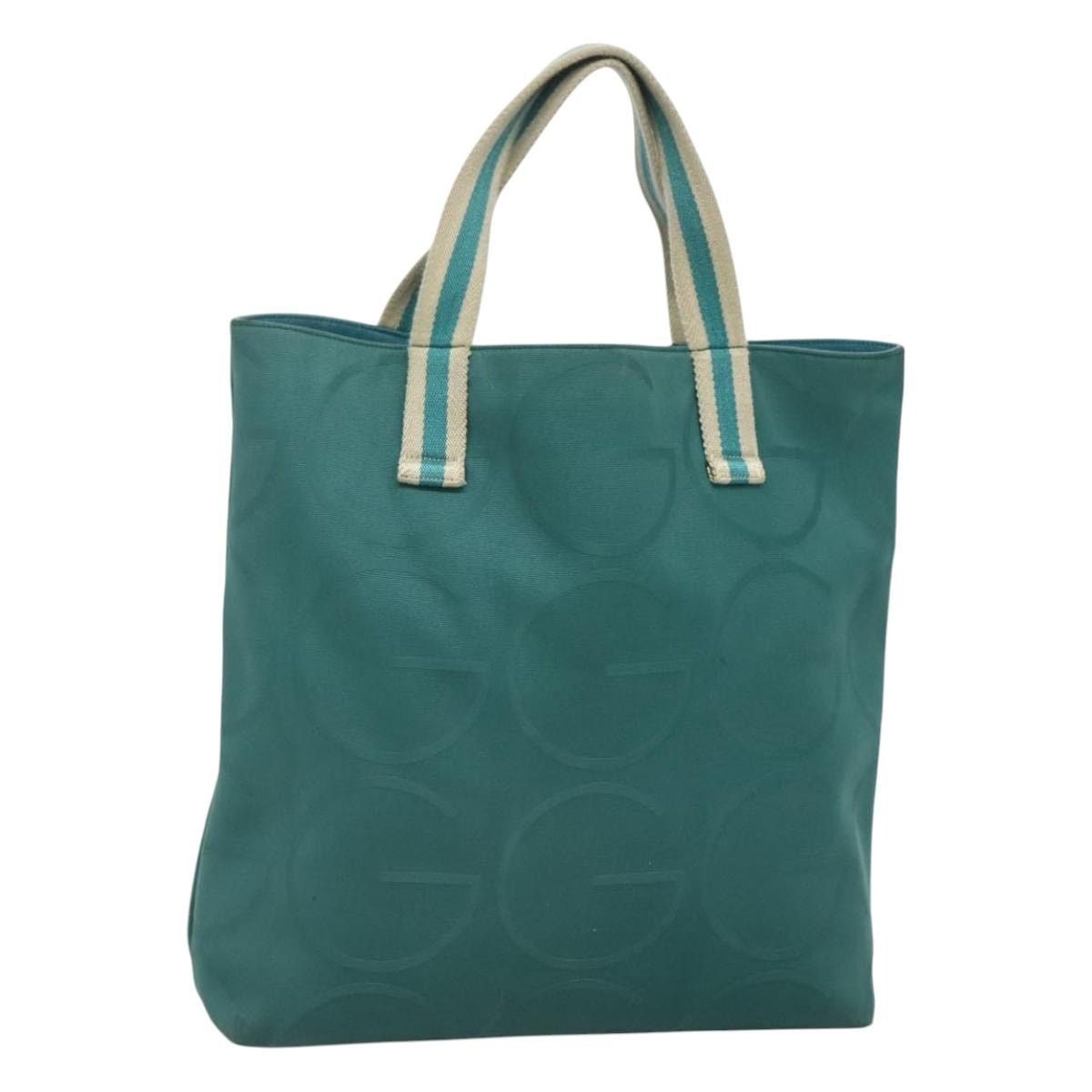 Gucci Tote Bag Canvas Blue, Women's