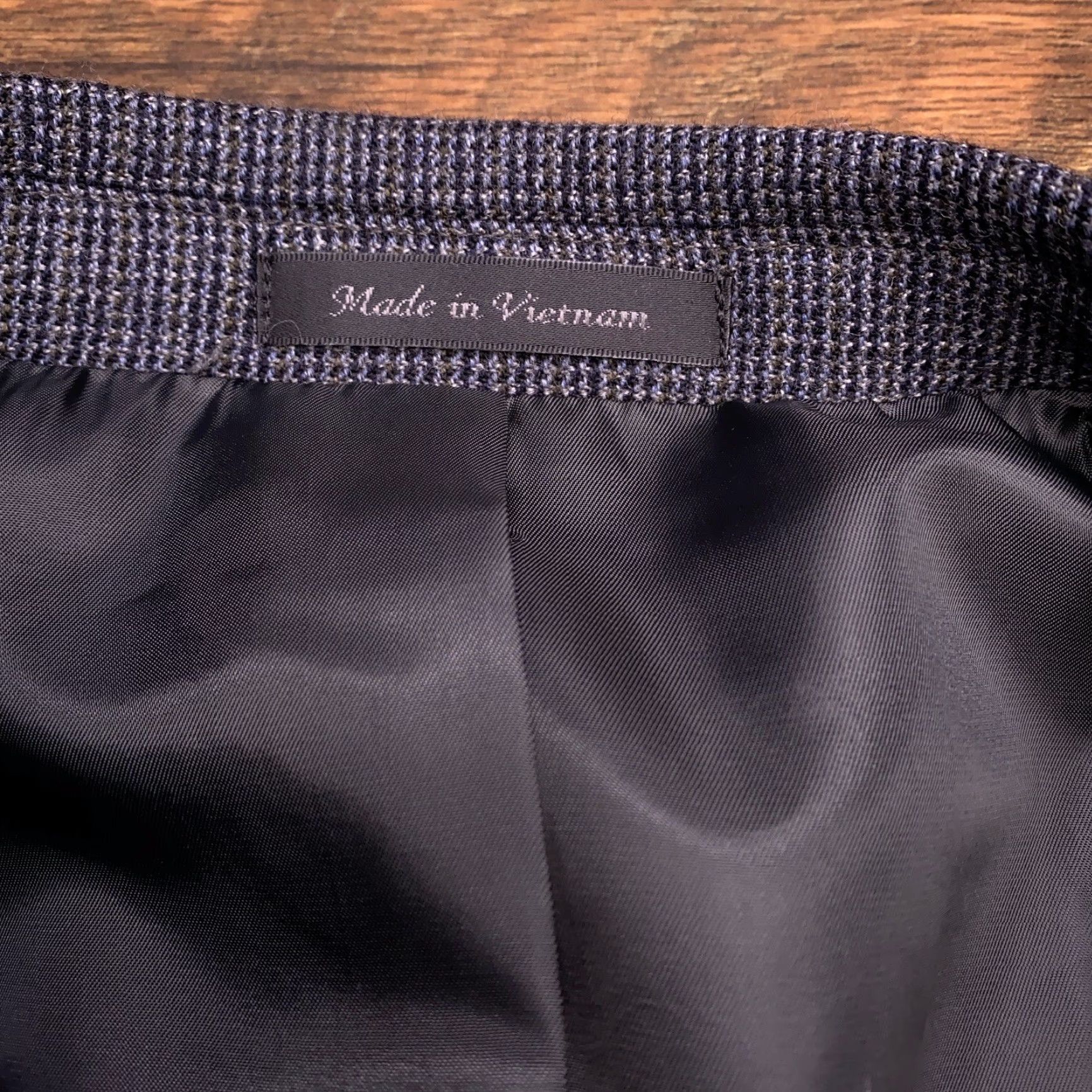 Chaps Chaps Sport Coat Mens 48R Blue Plaid Blazer Wool Size 48R - 4 Thumbnail