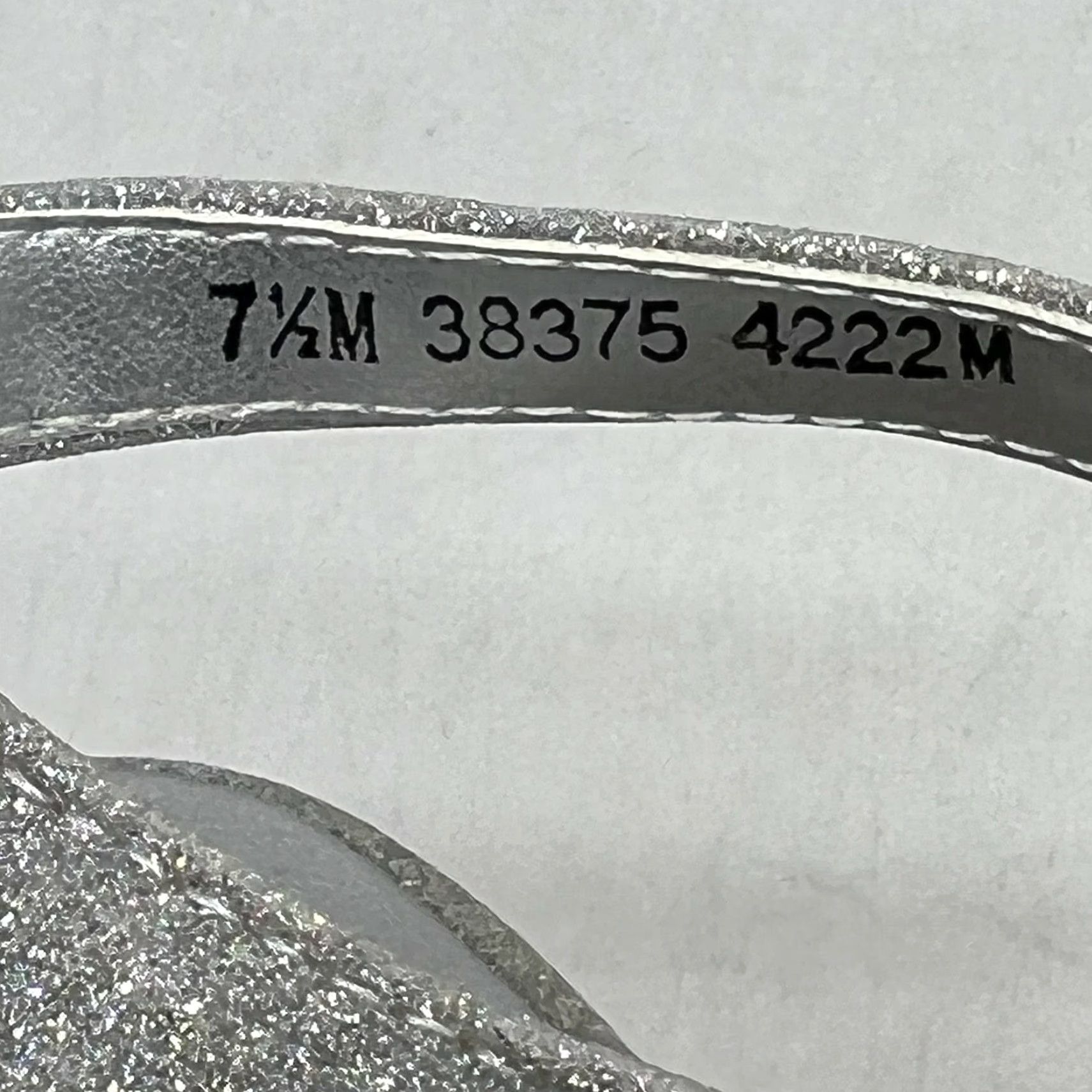 Vintage Touch Ups Queenie Womens Platform Sandals Size 7.5M Silver Glitter Peep Toe Stiletto Heels Party/Cocktail Size US 8 / IT 38 - 7 Thumbnail