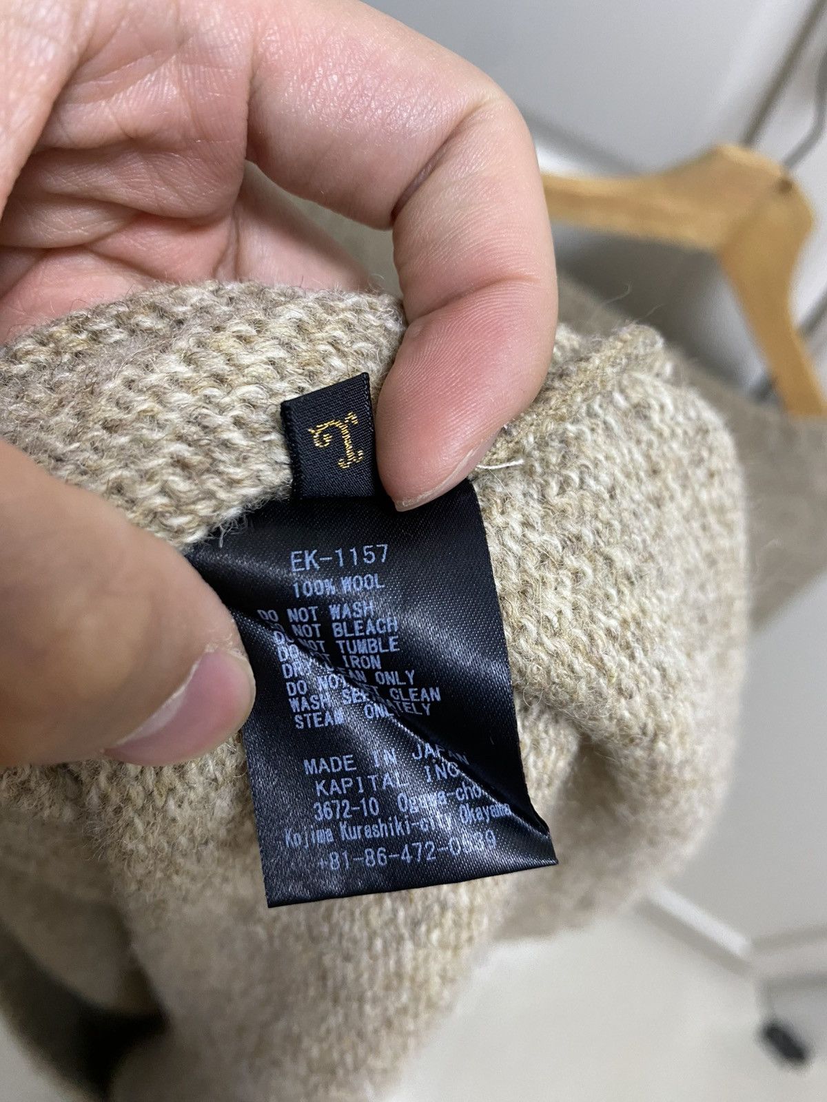 Kapital Kapital wool pullover Size US M / EU 48-50 / 2 - 7 Thumbnail