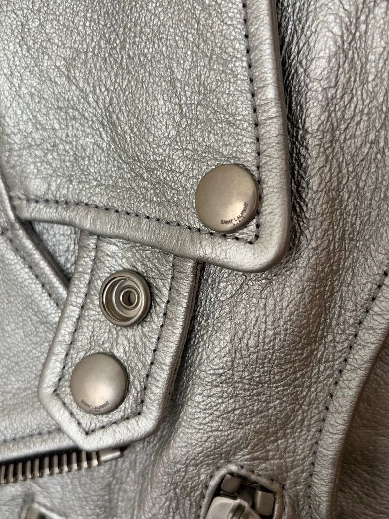 Saint Laurent Paris Saint Laurent Paris Leather jacket Size XS / US 0-2 / IT 36-38 - 4 Thumbnail