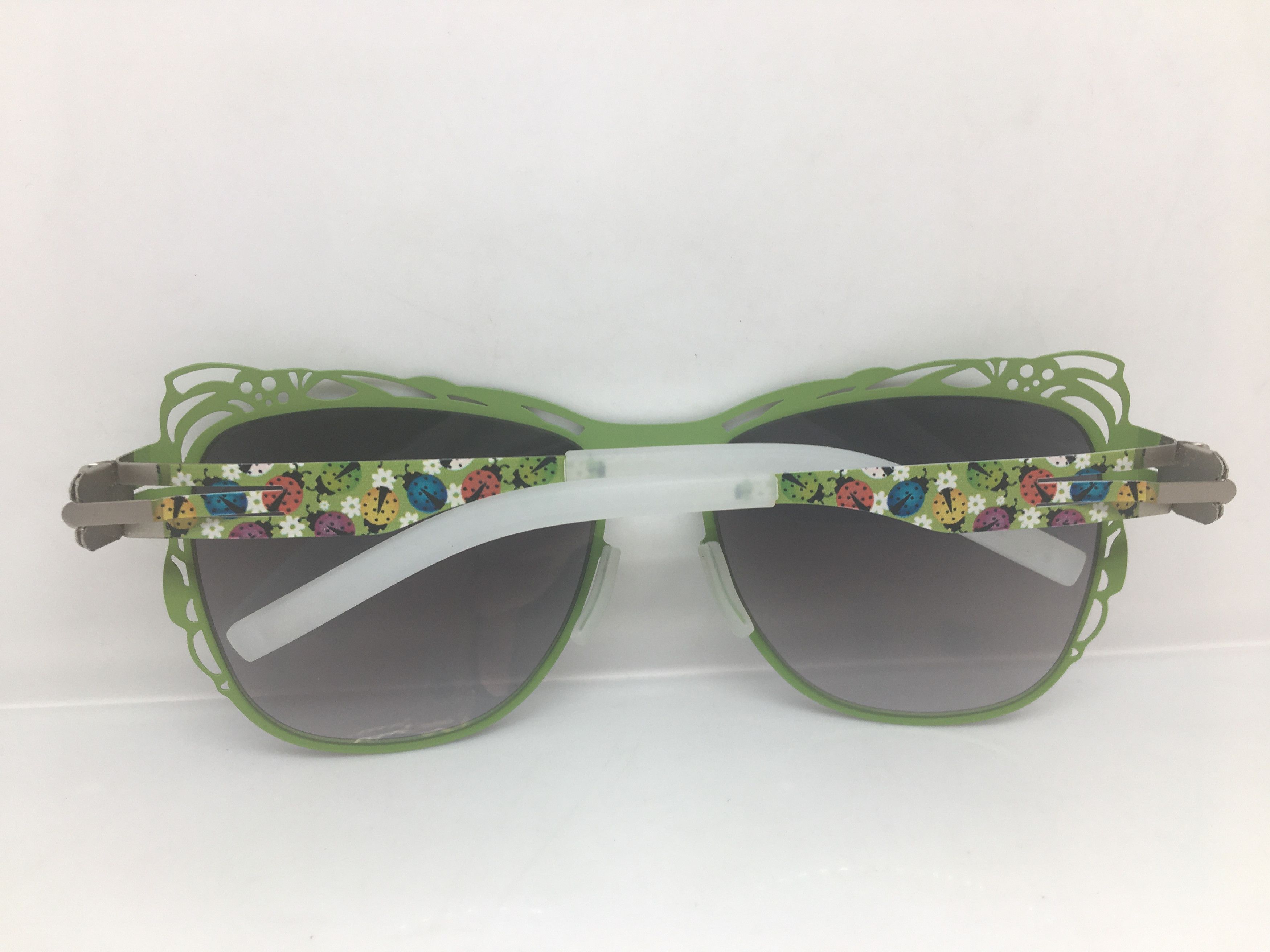 Other AC Berlin Green Alloy Oversize Sunglasses Frame Size ONE SIZE - 8 Thumbnail