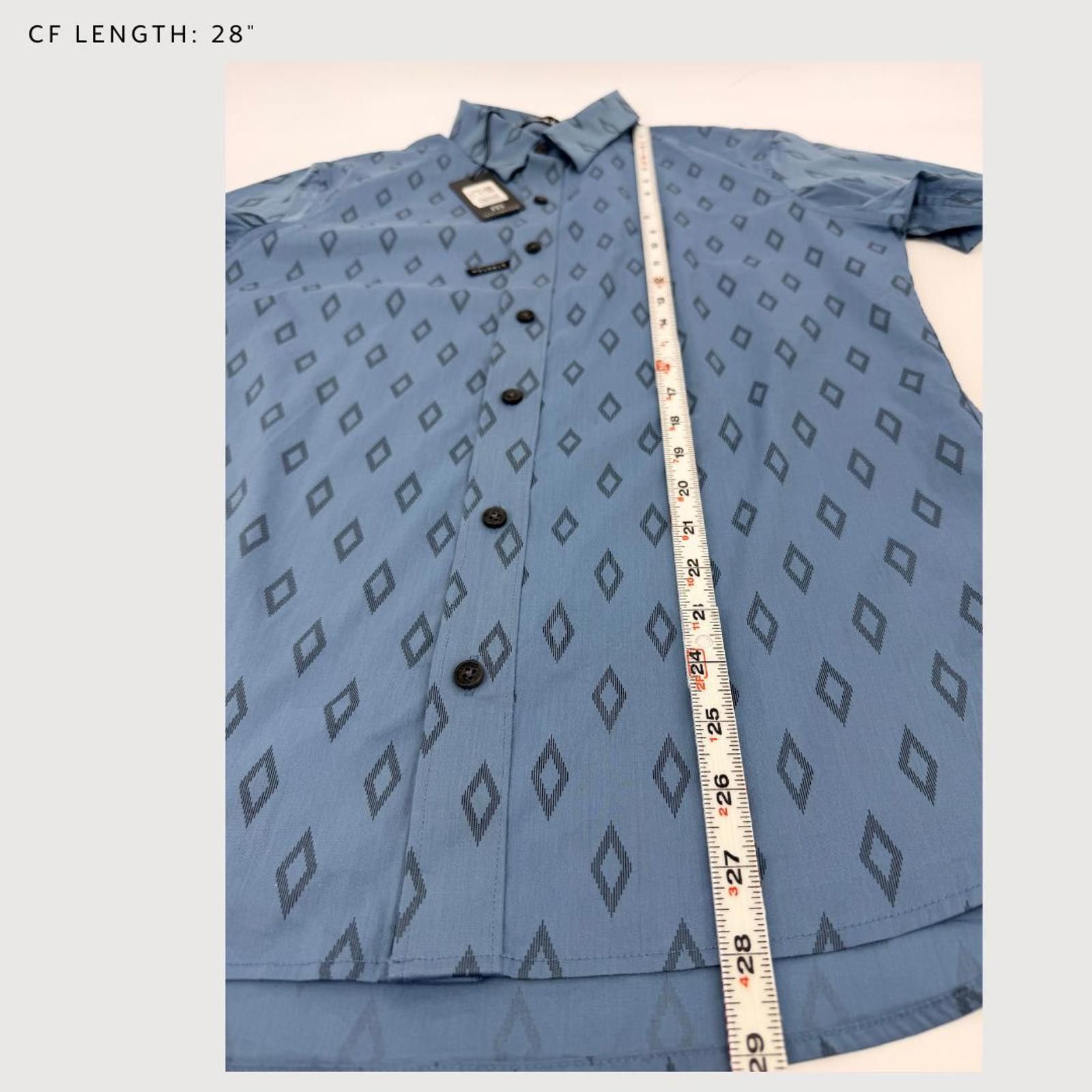 TravisMathew TravisMathew Sidetracked Button Down Shirt NWT Blue Print S Size US S / EU 44-46 / 1 - 7 Thumbnail