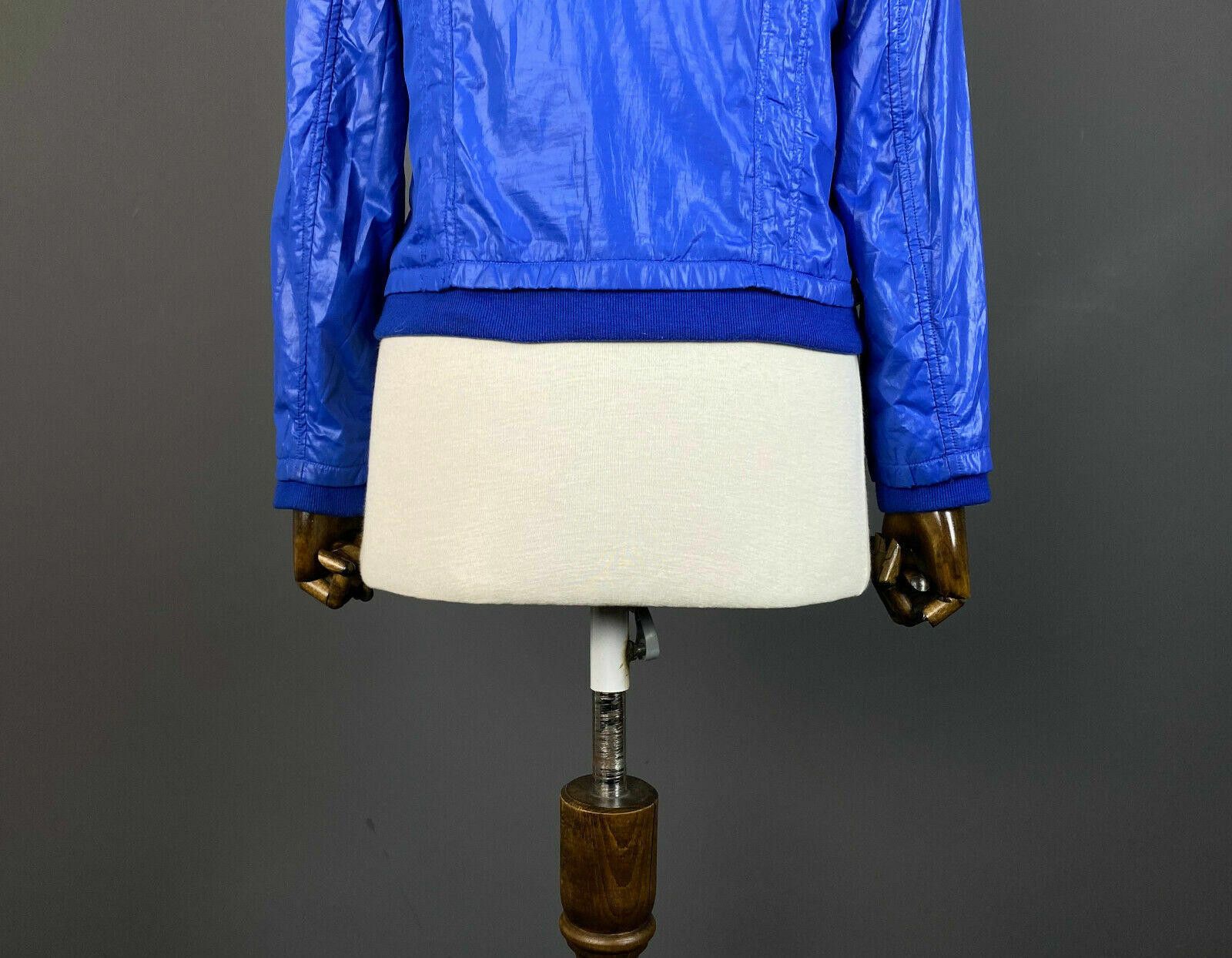 Designer Ladies Max Mara Italy Blue Full Zip Jacket Size 4 Size S / US 4 / IT 40 - 8 Thumbnail