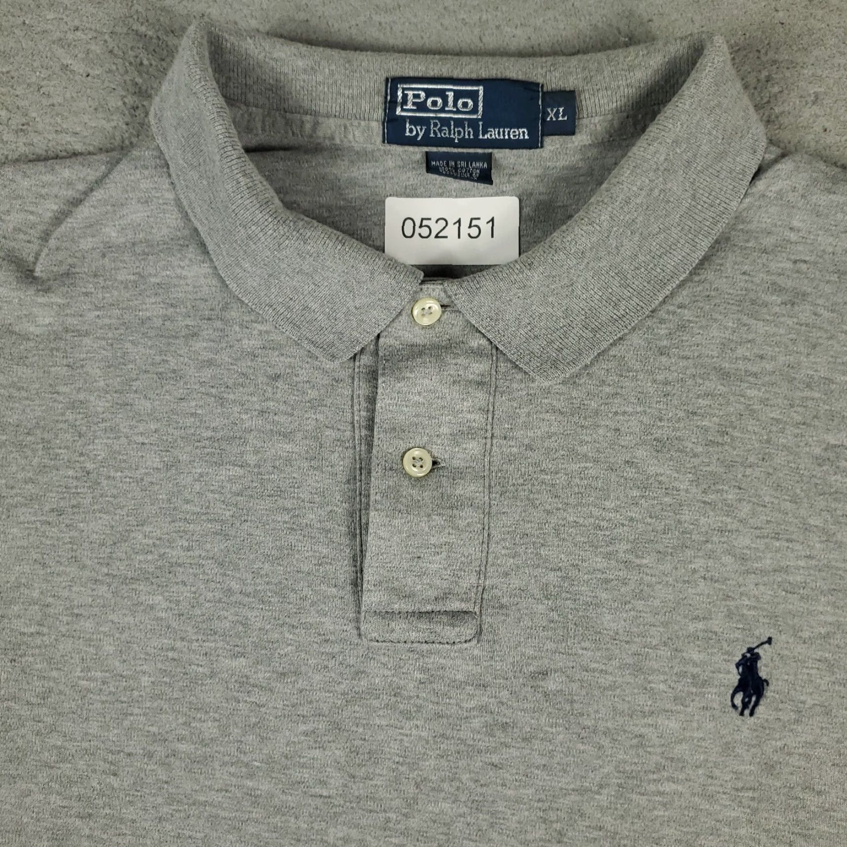 Ralph Lauren Ralph Lauren Polo Shirt Mens XL Gray Pony Button-Down Short/Long Sleeve Casual Classic Brand Polo Mens XL Gray Pony 90s Modern Preppy Sports Mens Size US XL / EU 56 / 4 - 2 Thumbnail