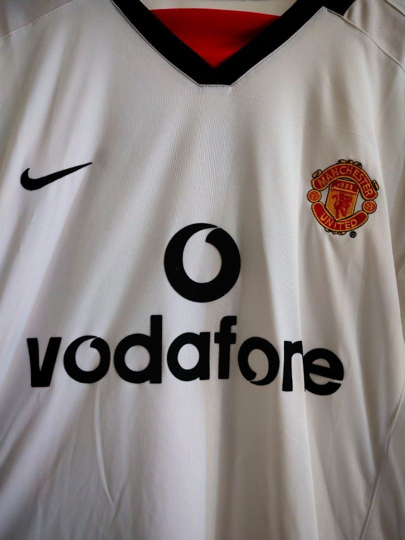 Nike Manchester United Beckham #7 Away Nike Jersey M Size US M / EU 48-50 / 2 - 2 Thumbnail